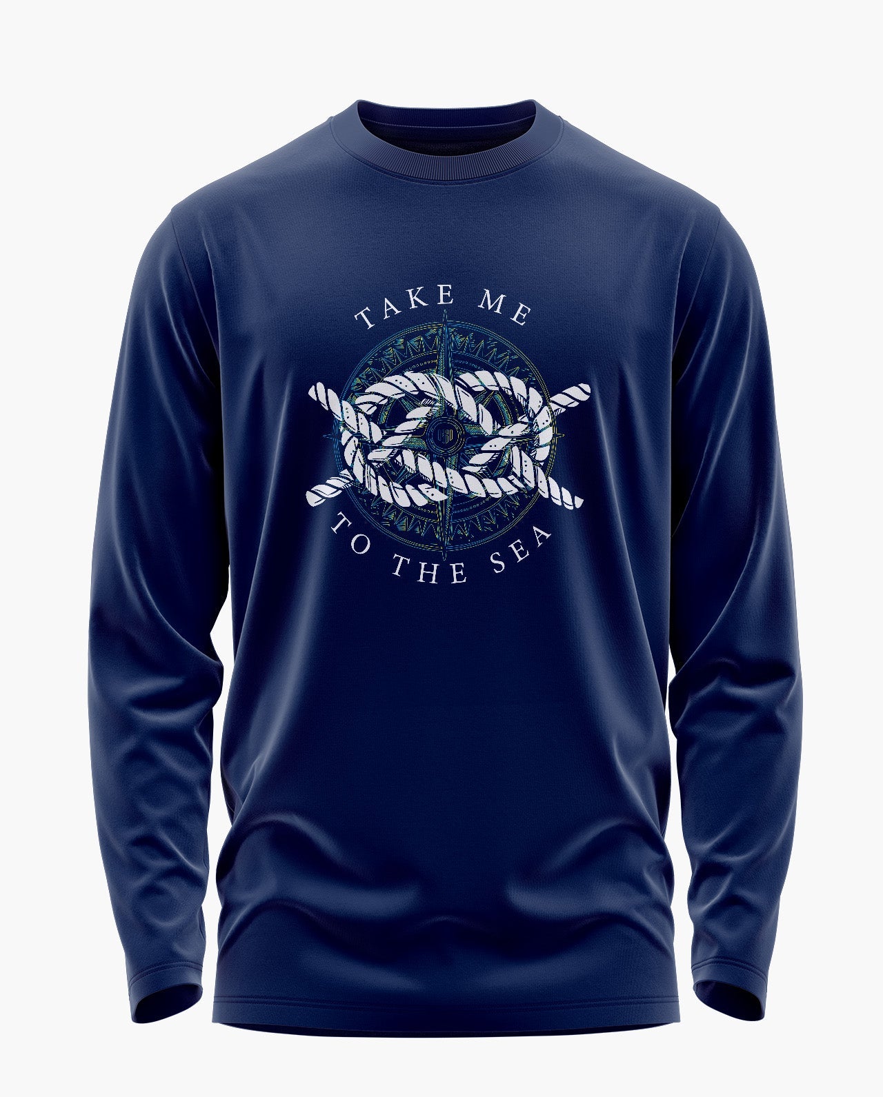 Square Knot Signature Luxesoft Cotton Full Sleeve T-Shirt - CS