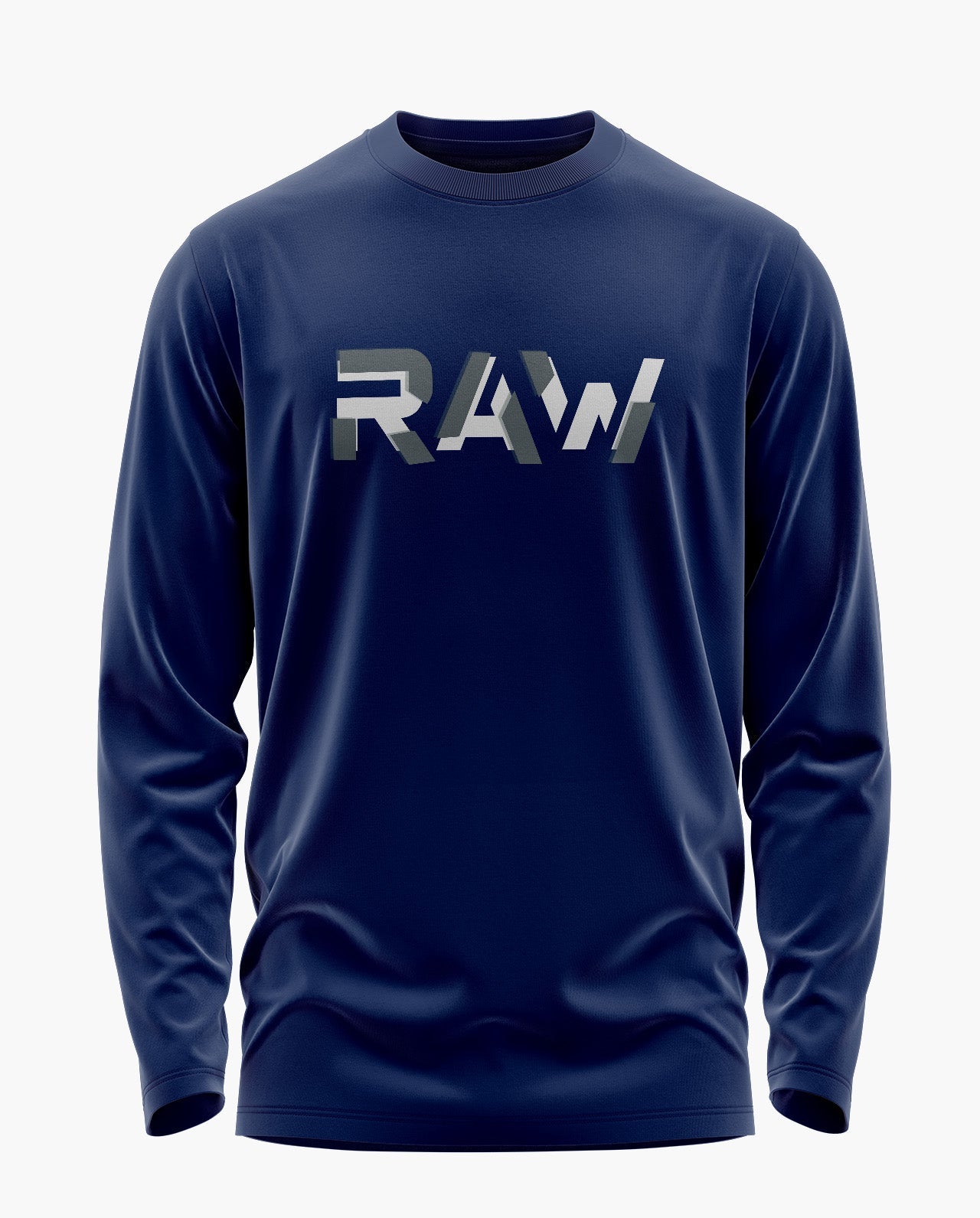 Raw Signature Luxesoft Cotton Full Sleeve T-Shirt - CS
