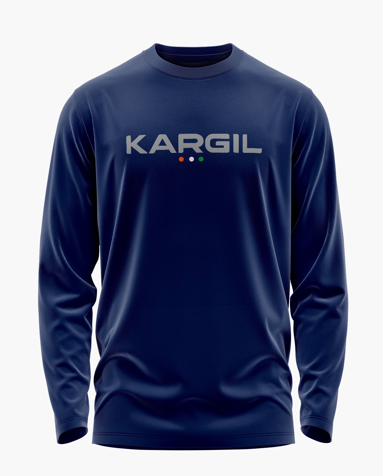 Kargil Pride Signature Luxesoft Cotton Full Sleeve T-Shirt