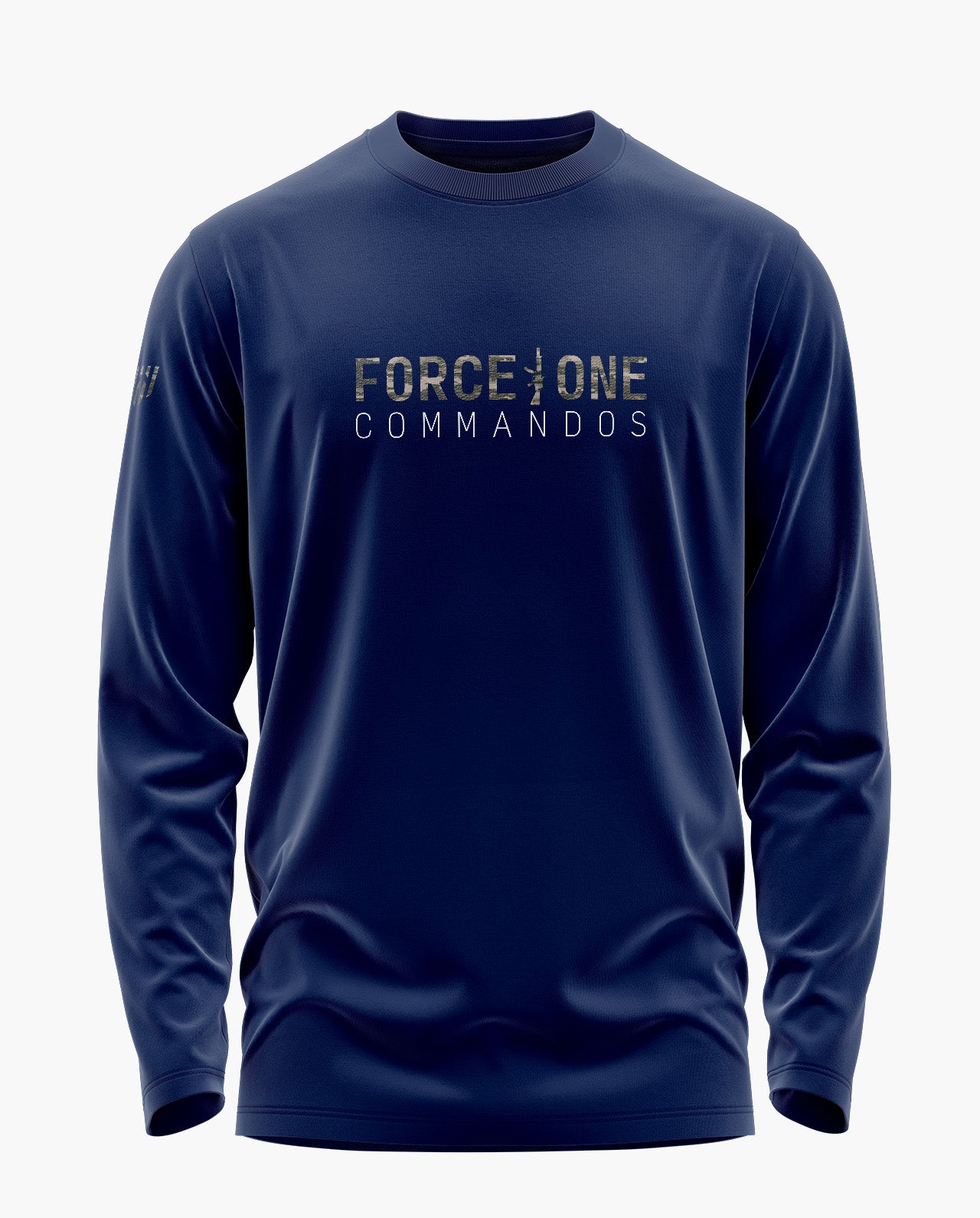Force One Commandos Signature Luxesoft Cotton Full Sleeve T-Shirt