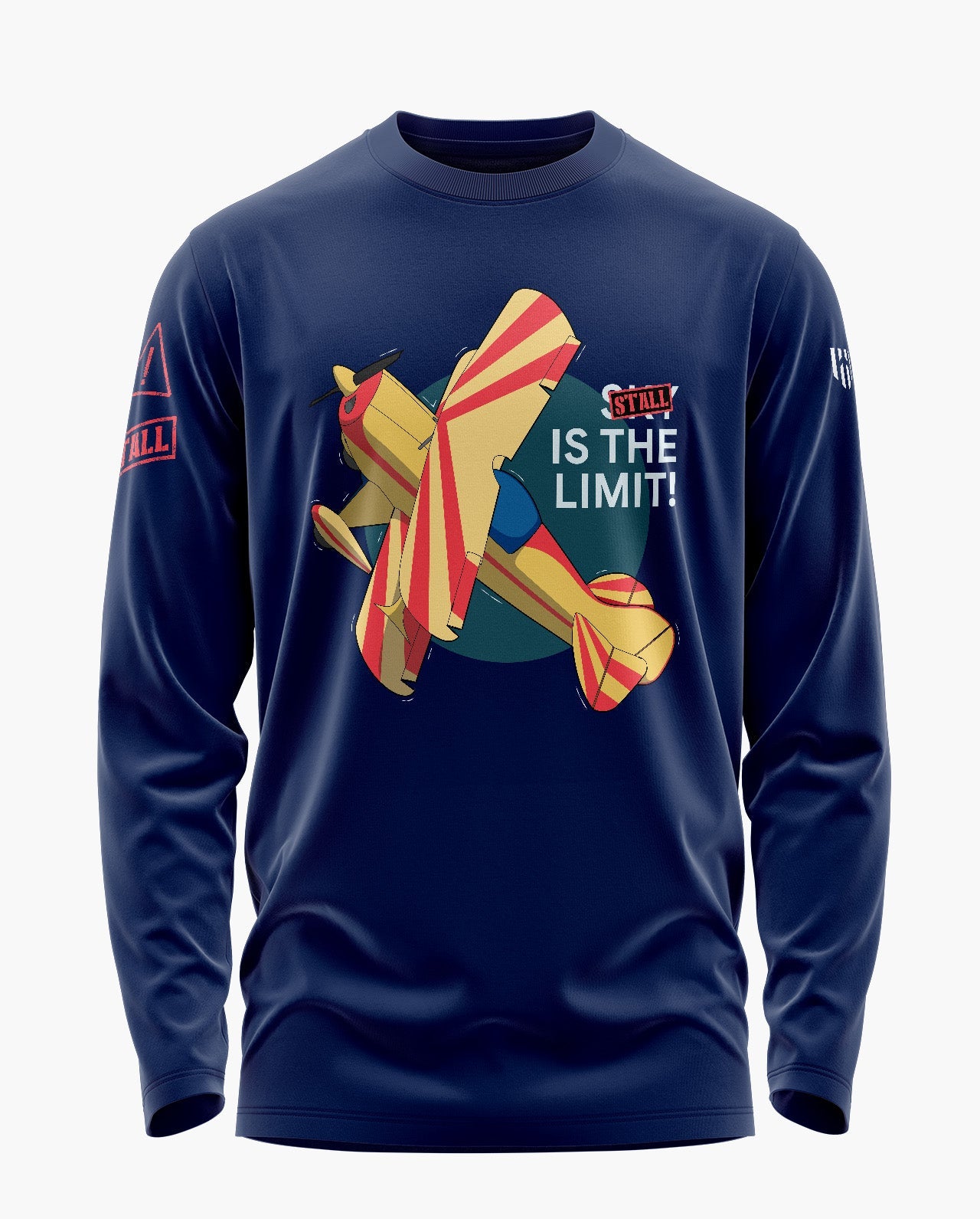 Stall Is The Limit Signature Luxesoft Cotton Full Sleeve T-Shirt