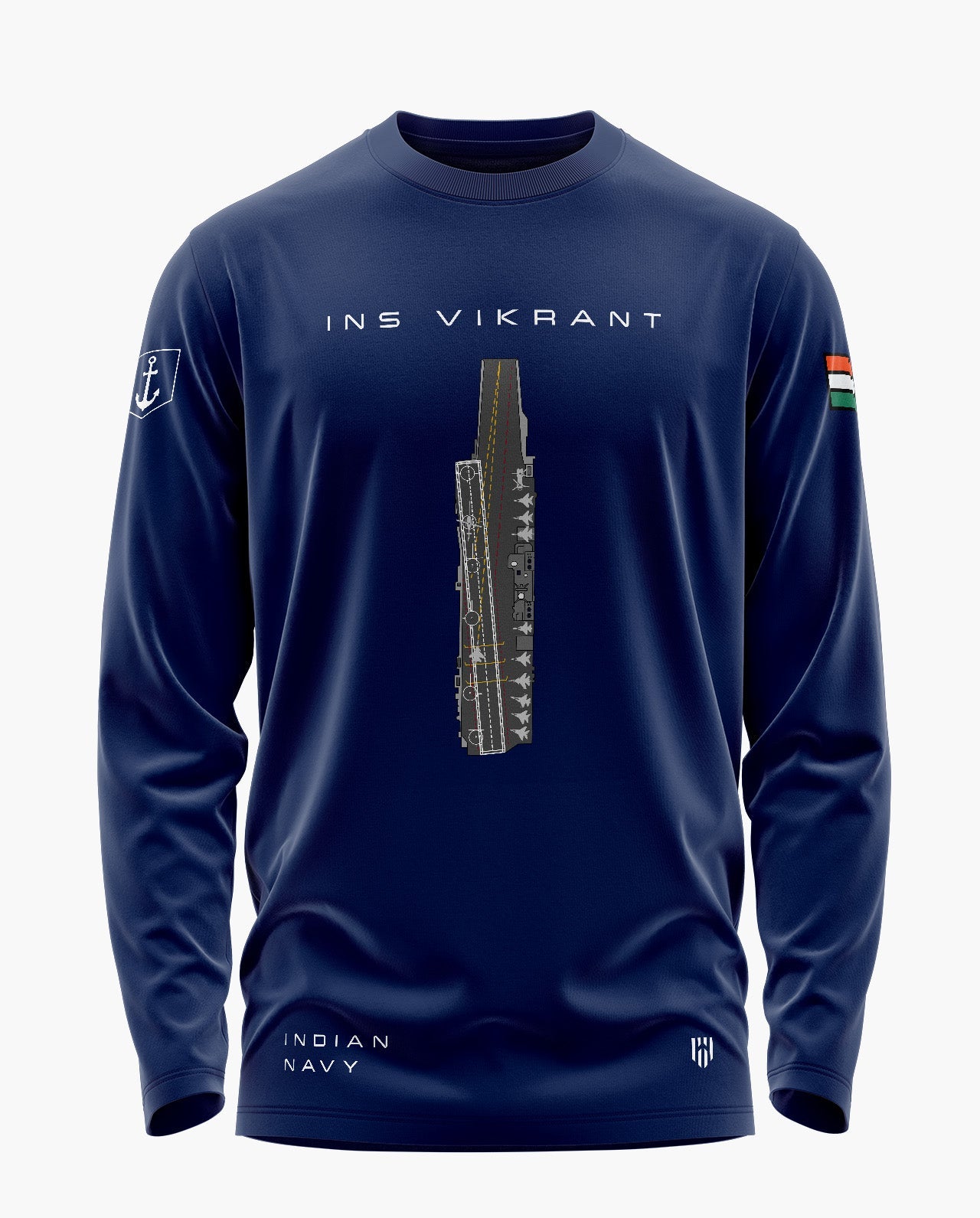Ins Vikrant Supremacy Signature Luxesoft Cotton Full Sleeve T-Shirt - CS