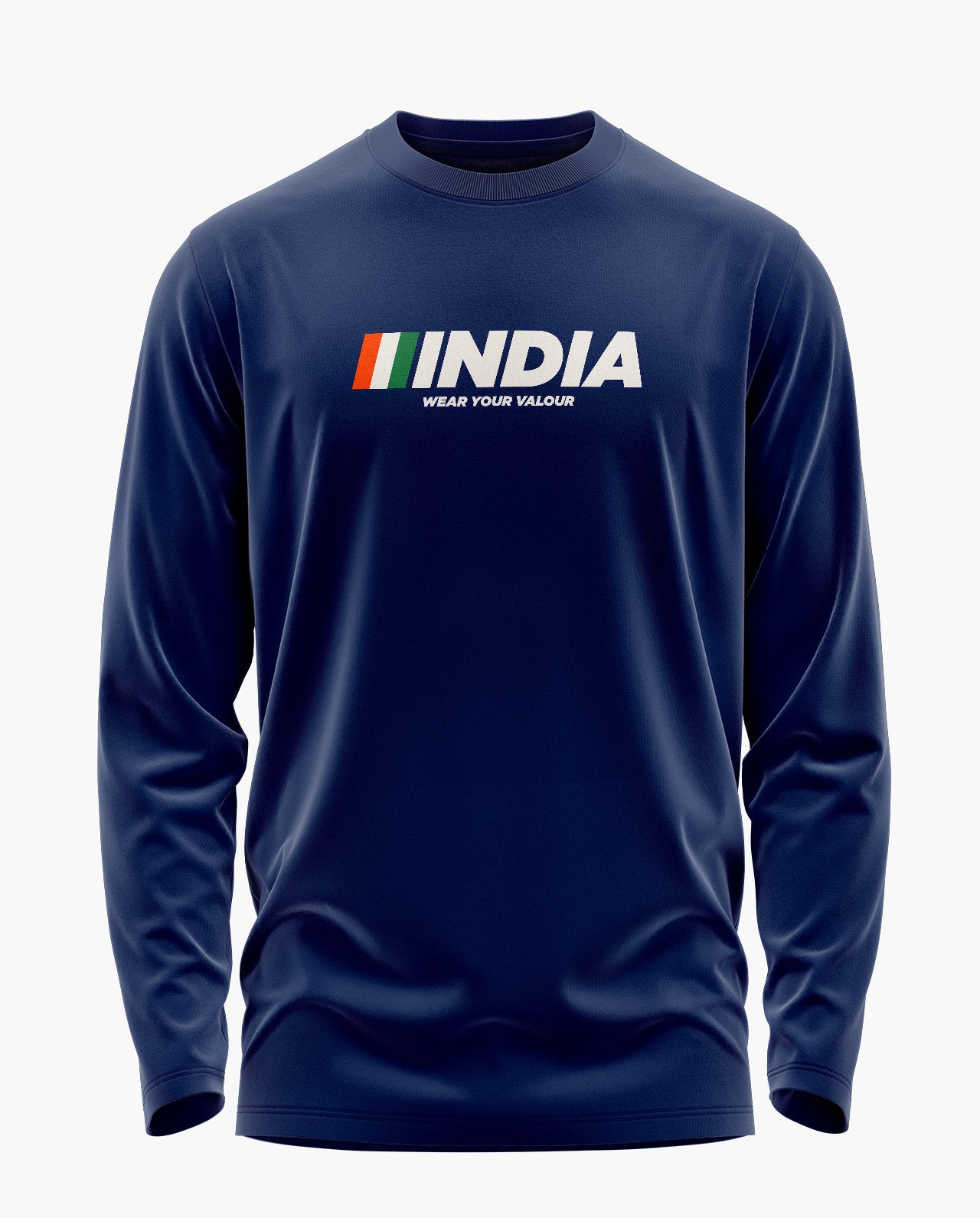 India Signature Luxesoft Cotton Full Sleeve T-Shirt