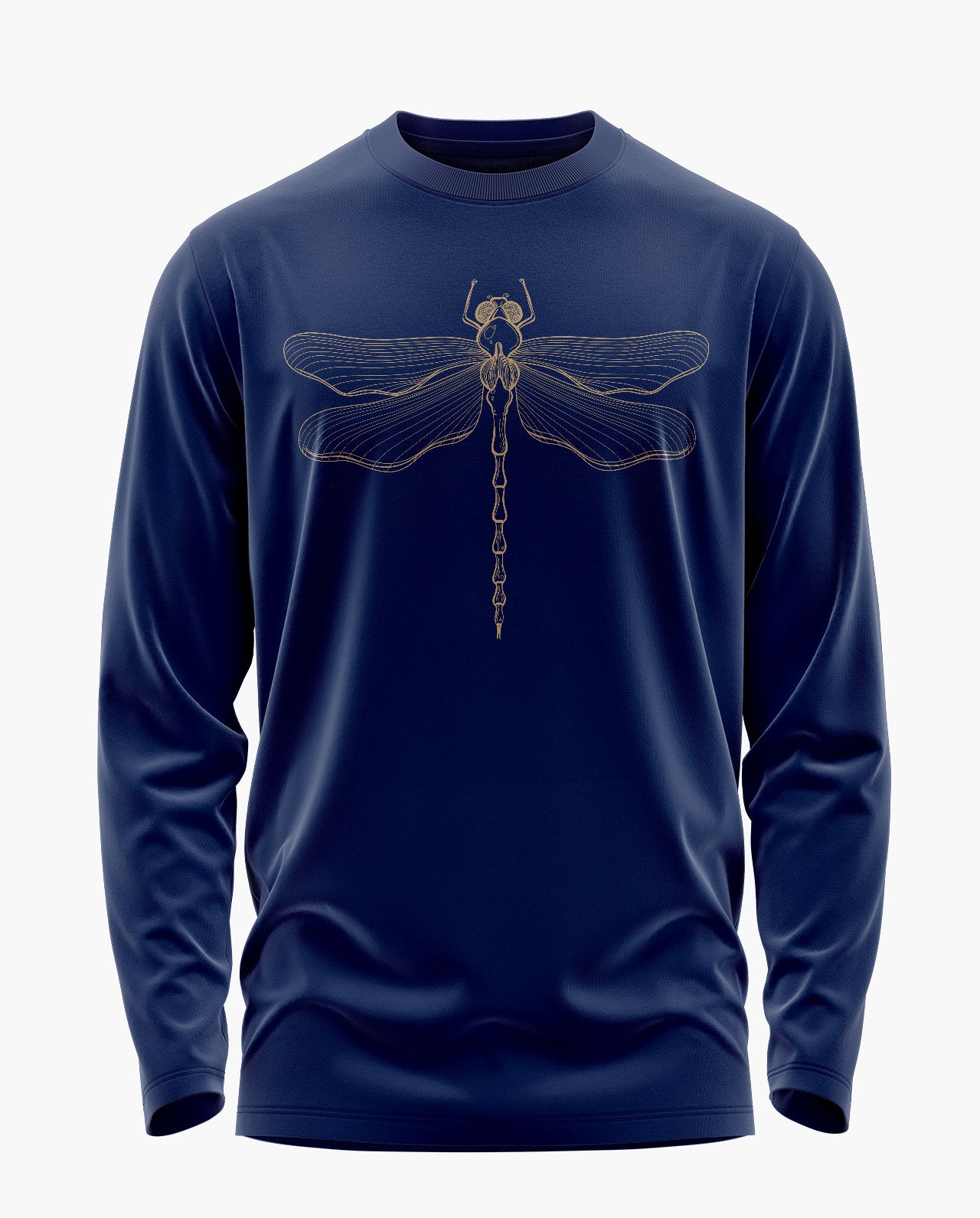 Mystic Dragonfly Signature Luxesoft Cotton Full Sleeve T-Shirt