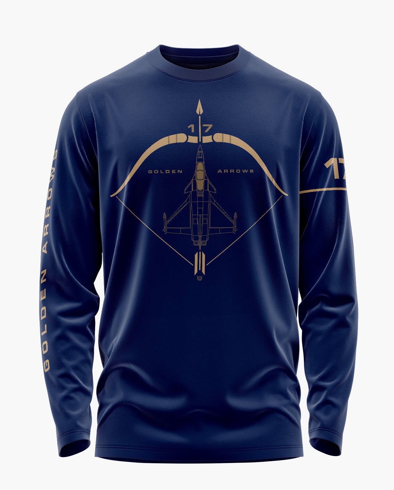 Golden Arrows Squadron Signature Luxesoft Cotton Full Sleeve T-Shirt