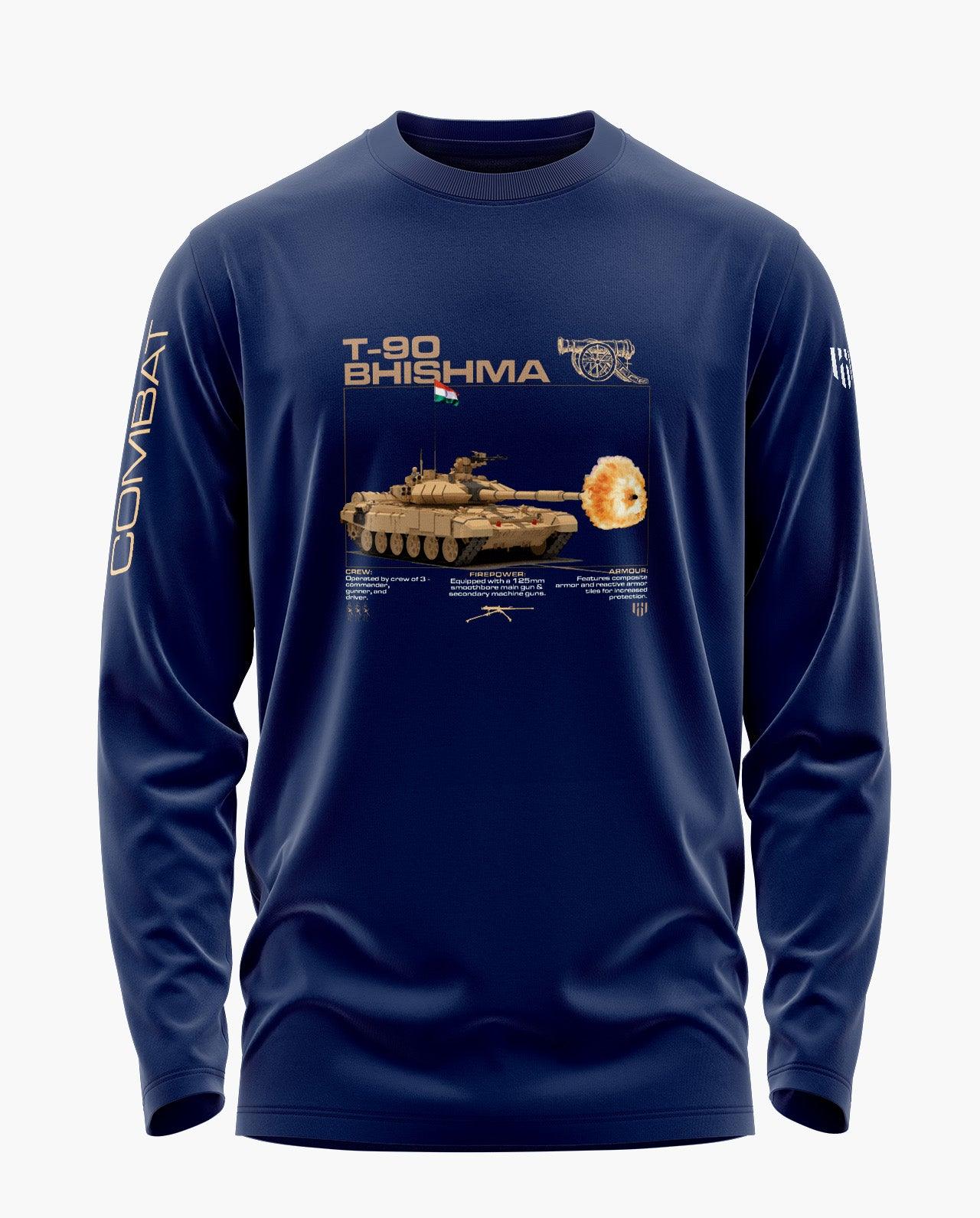 T-90 Bhisma Combat Signature Luxesoft Cotton Full Sleeve T-Shirt - CS