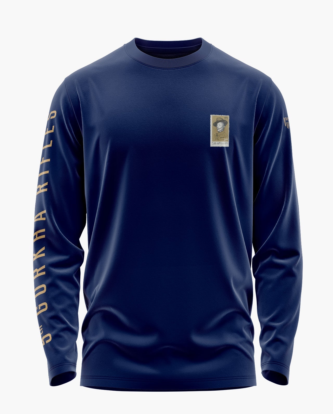 5Th Gorkha Rifles Pride Signature Luxesoft Cotton Full Sleeve T-Shirt - CS