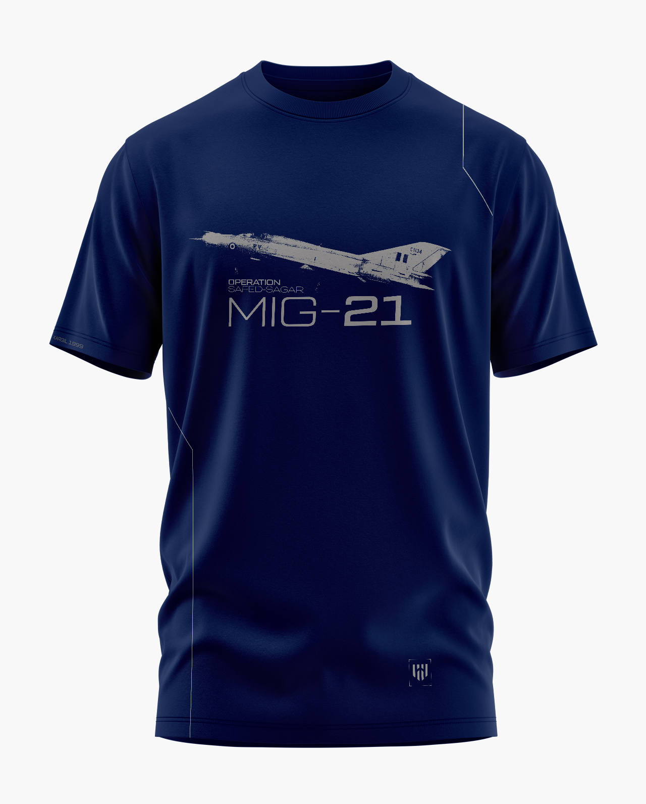 MIG-21 KARGIL 1999 Signature LuxeSoft Cotton T-Shirt