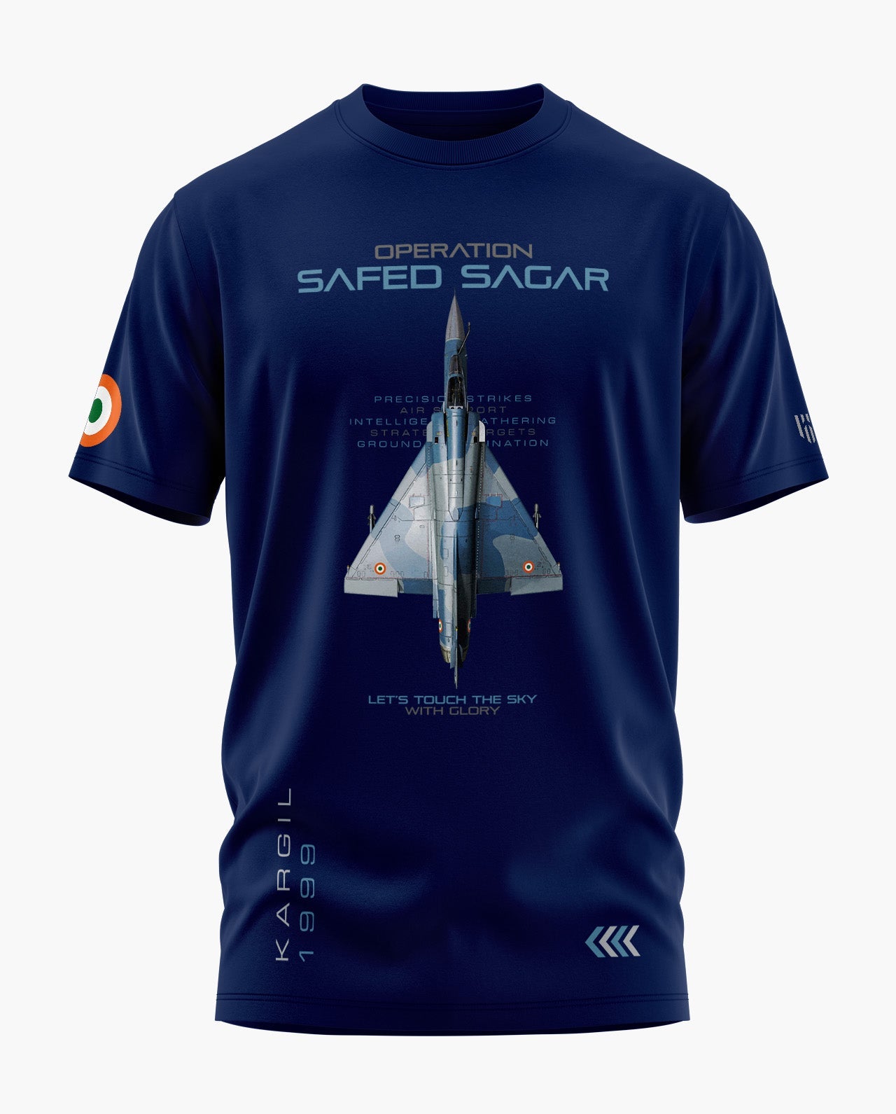 OP. SAFED SAGAR TRIBUTO Signature LuxeSoft Cotton T-Shirt - CS
