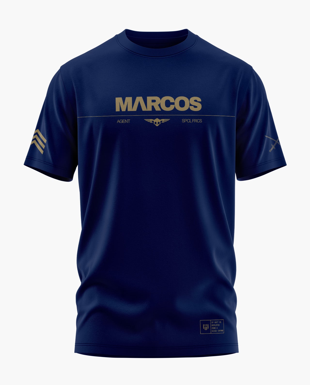 MARCOS SPECIAL AGENT Signature LuxeSoft Cotton T-Shirt