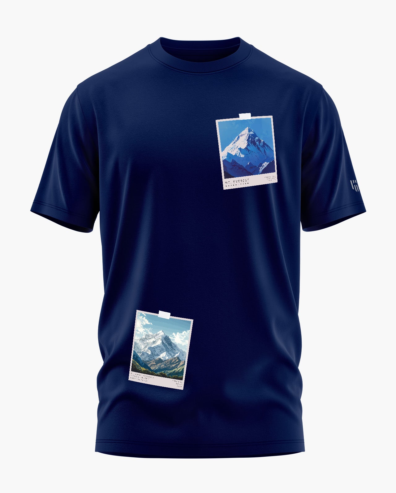 Mountain Polaroid Signature LuxeSoft Cotton T-Shirt