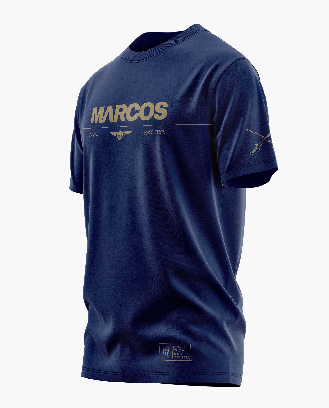 MARCOS SPECIAL AGENT Signature LuxeSoft Cotton T-Shirt