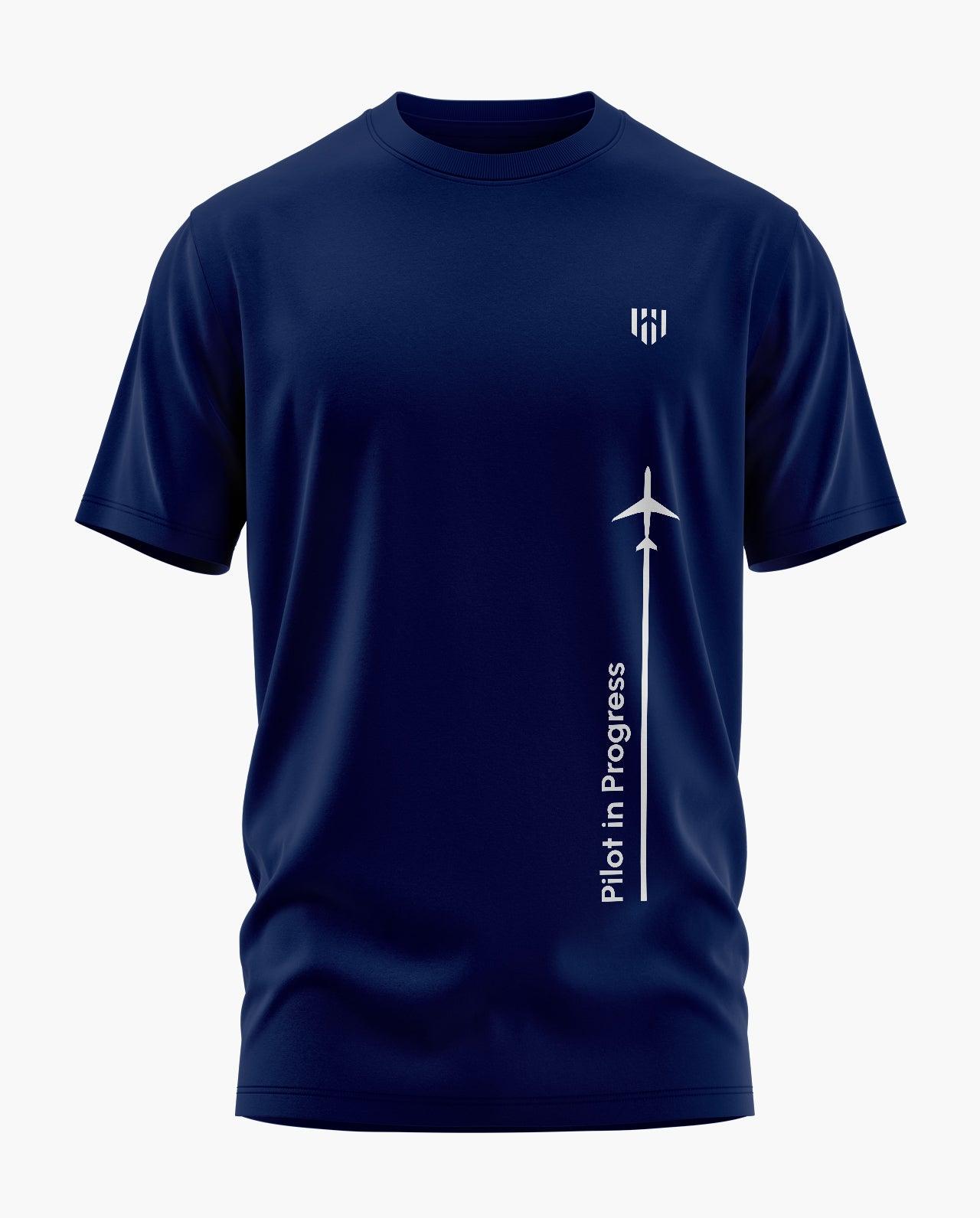 Pilot in Progress Signature LuxeSoft Cotton T-Shirt - CS