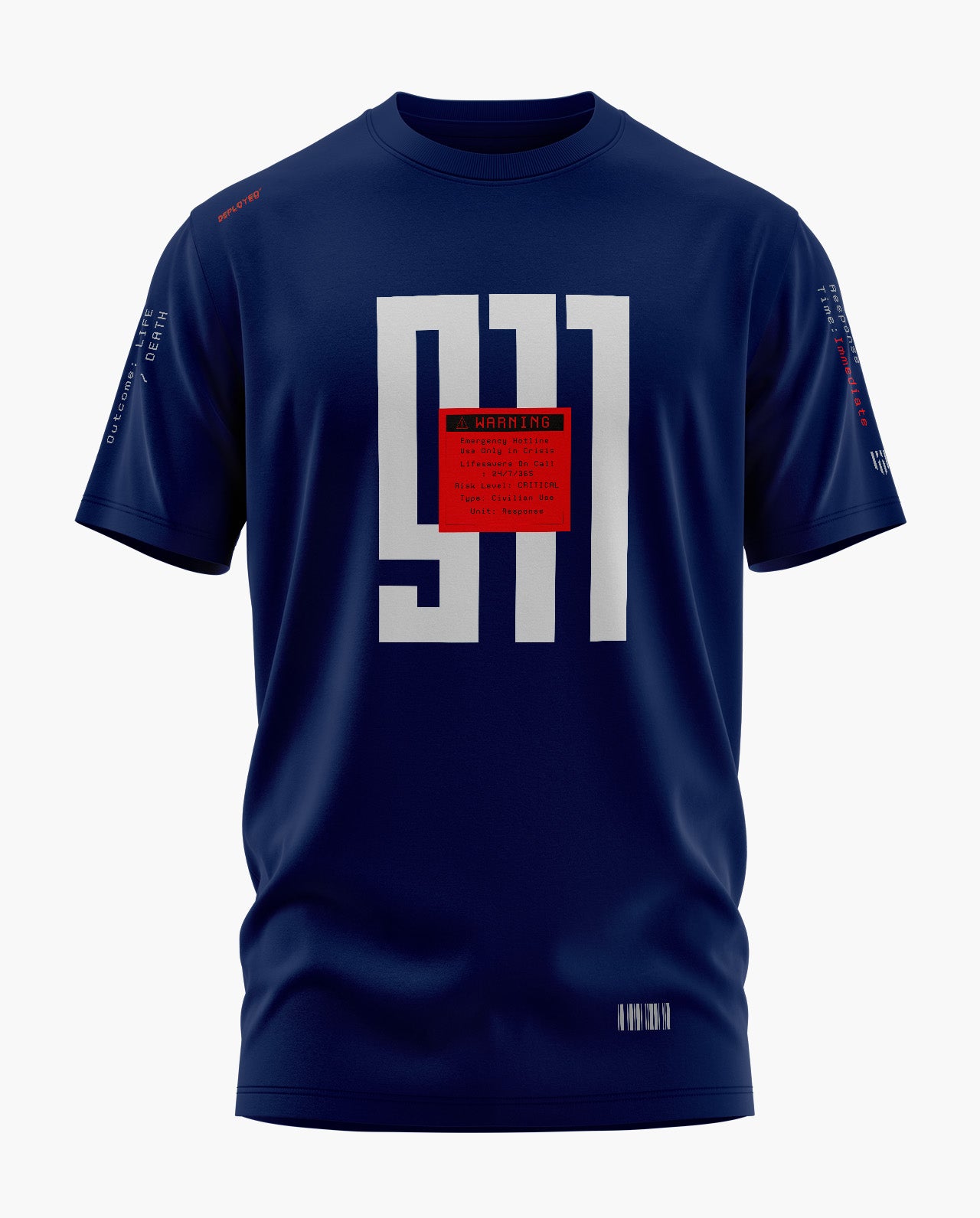 911 Crisis Signature LuxeSoft Cotton T-Shirt