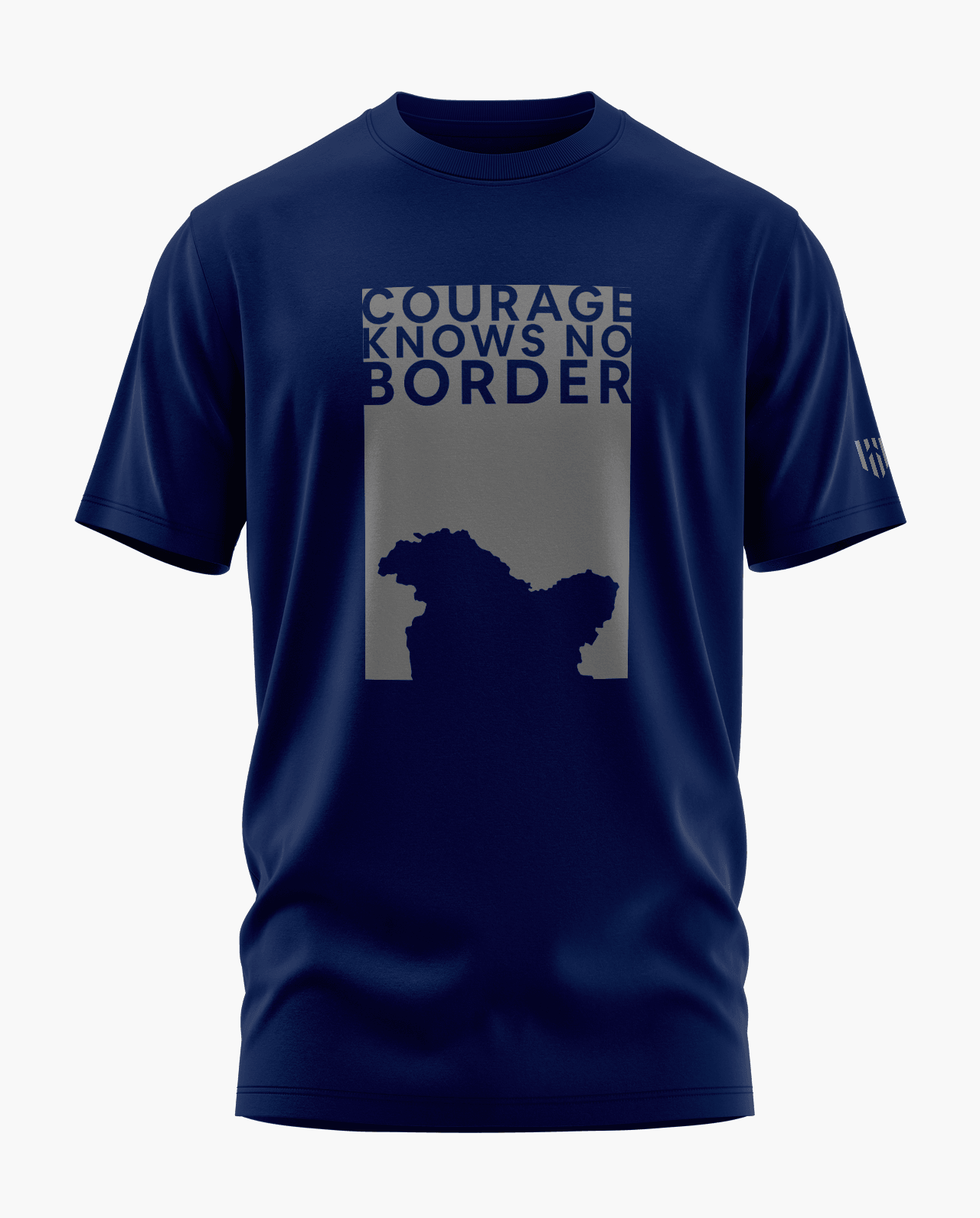 Courage knows no border T-Shirt - Aero Armour