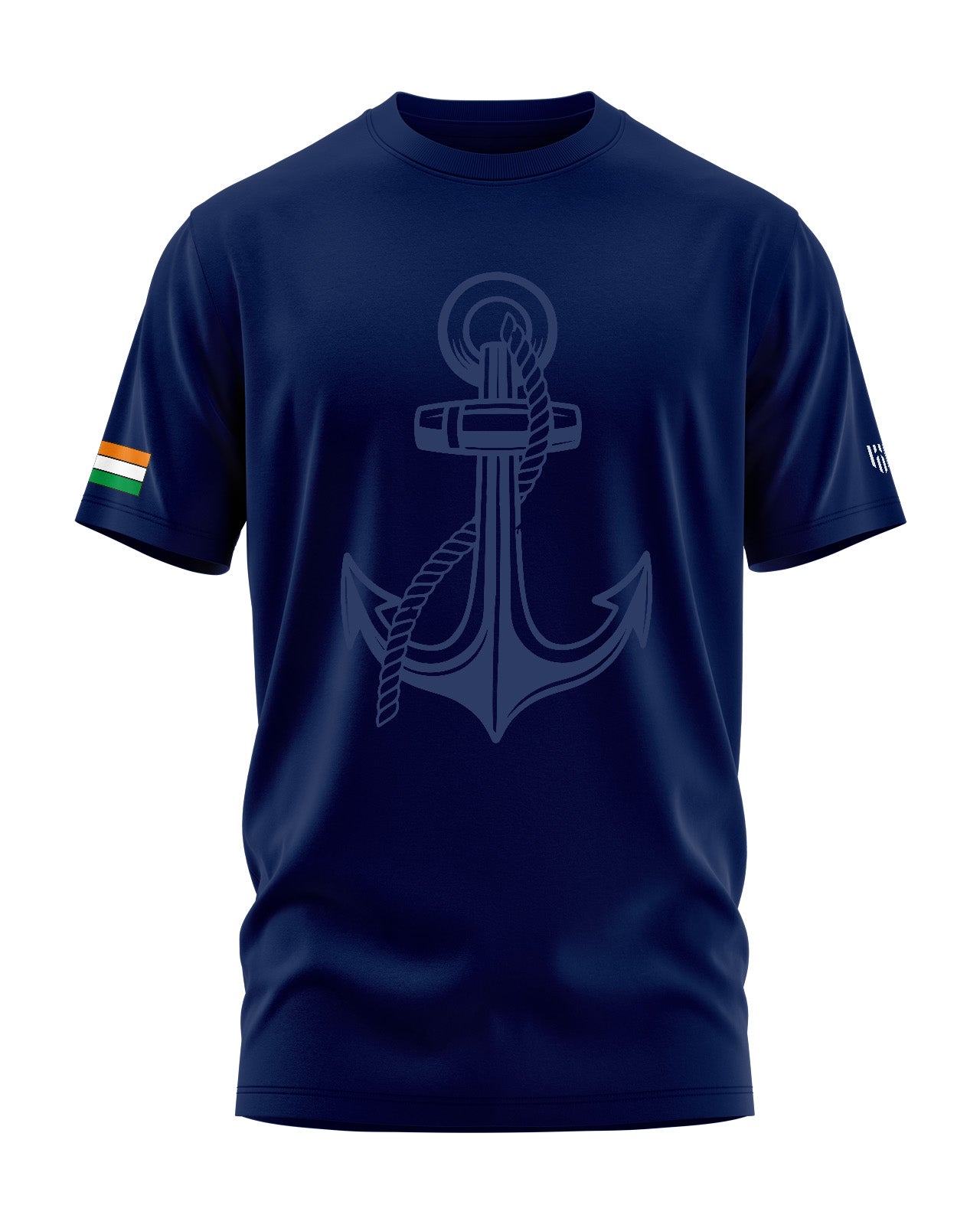 NAVY MOTTO Signature LuxeSoft Cotton T-Shirt