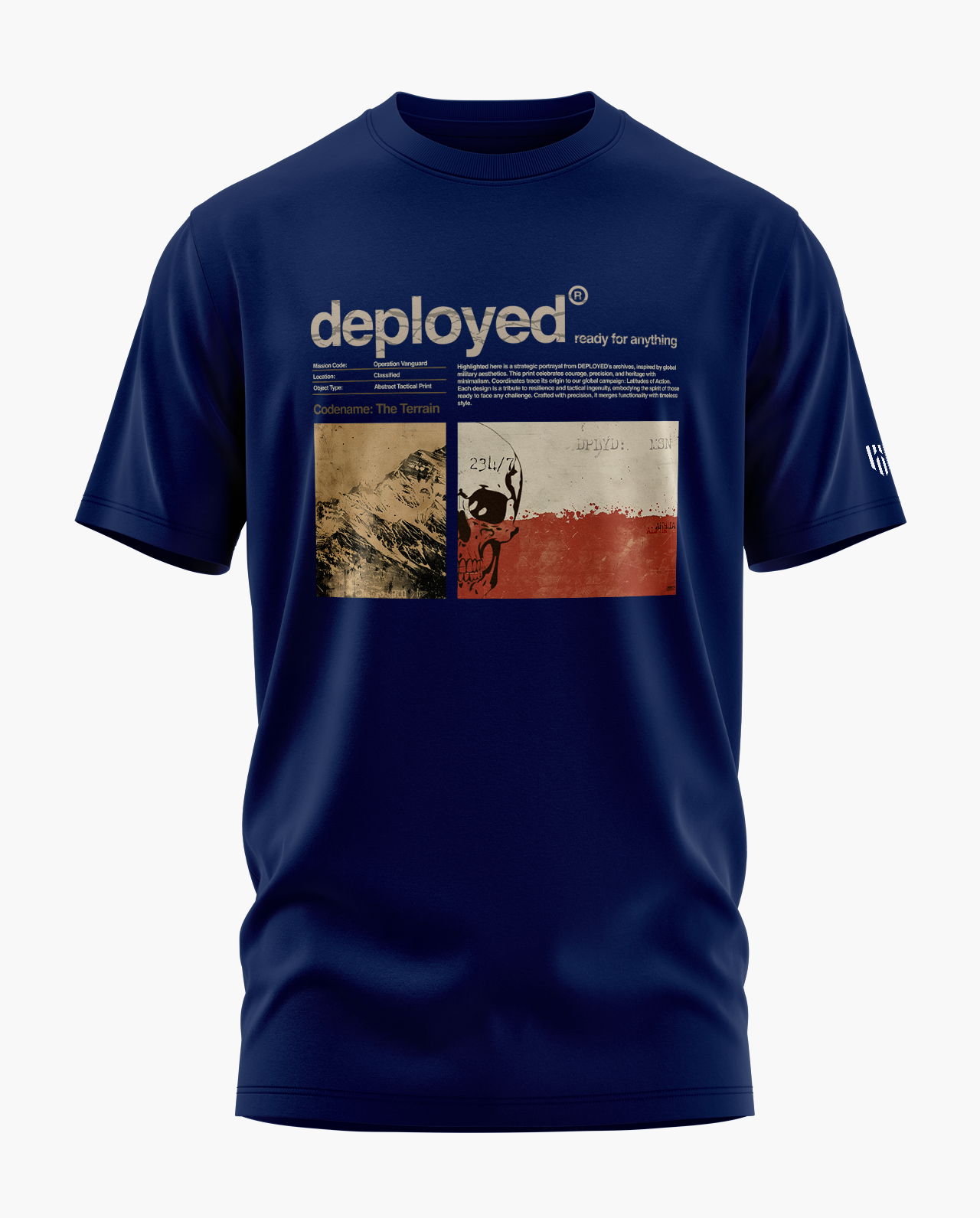 Abstraction Military Edition Signature LuxeSoft Cotton T-Shirt