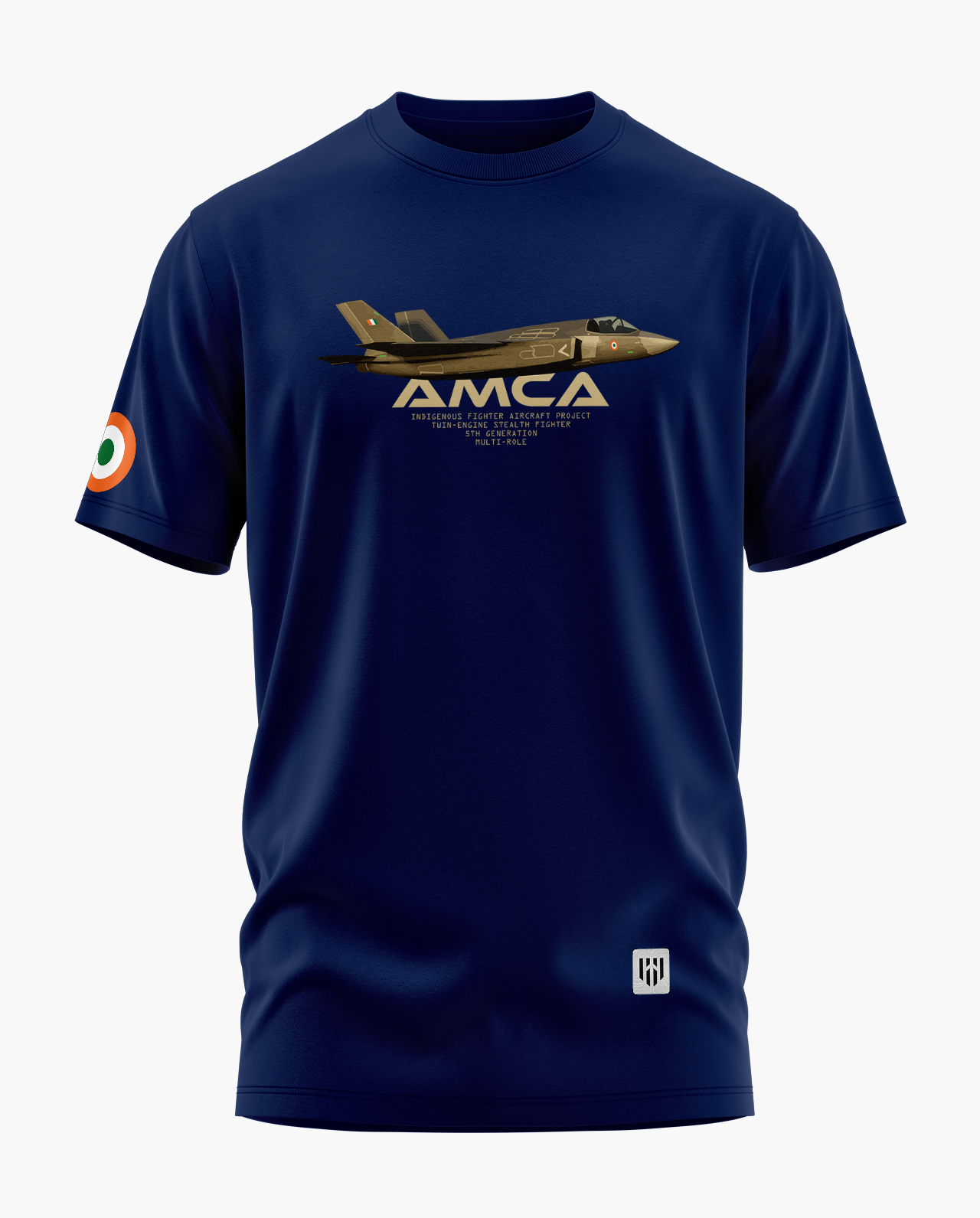 THE AMCA CONCEPT AIRCRAFT Signature LuxeSoft Cotton T-Shirt