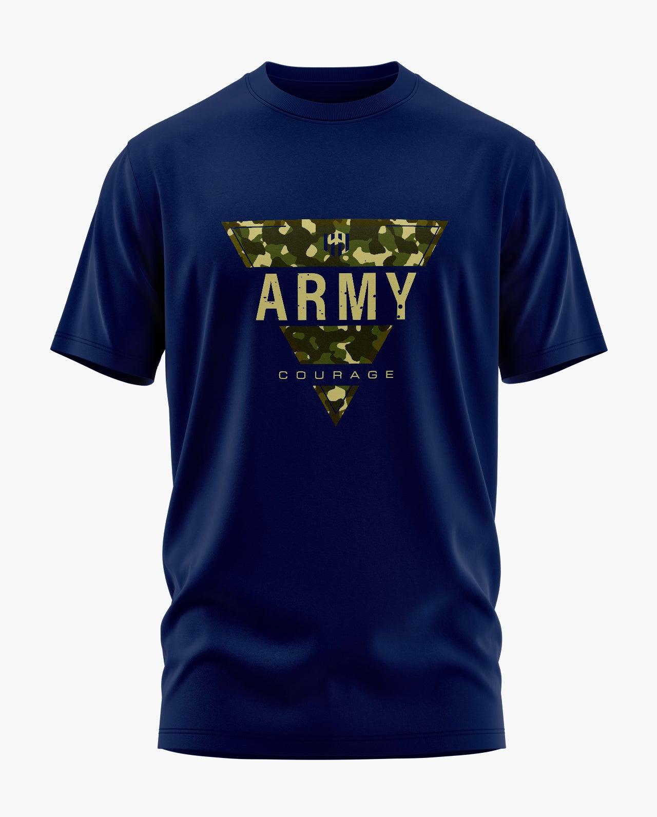 Army Courage Signature LuxeSoft Cotton T-Shirt - CS