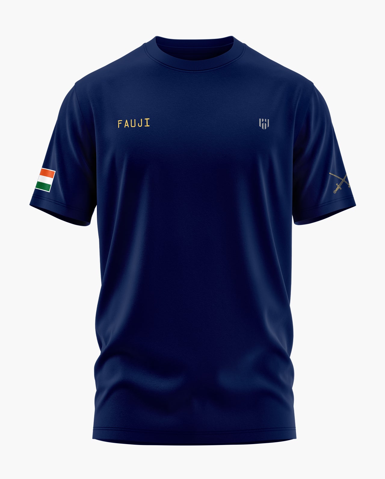 FIGHTING FAUJI Signature LuxeSoft Cotton T-Shirt