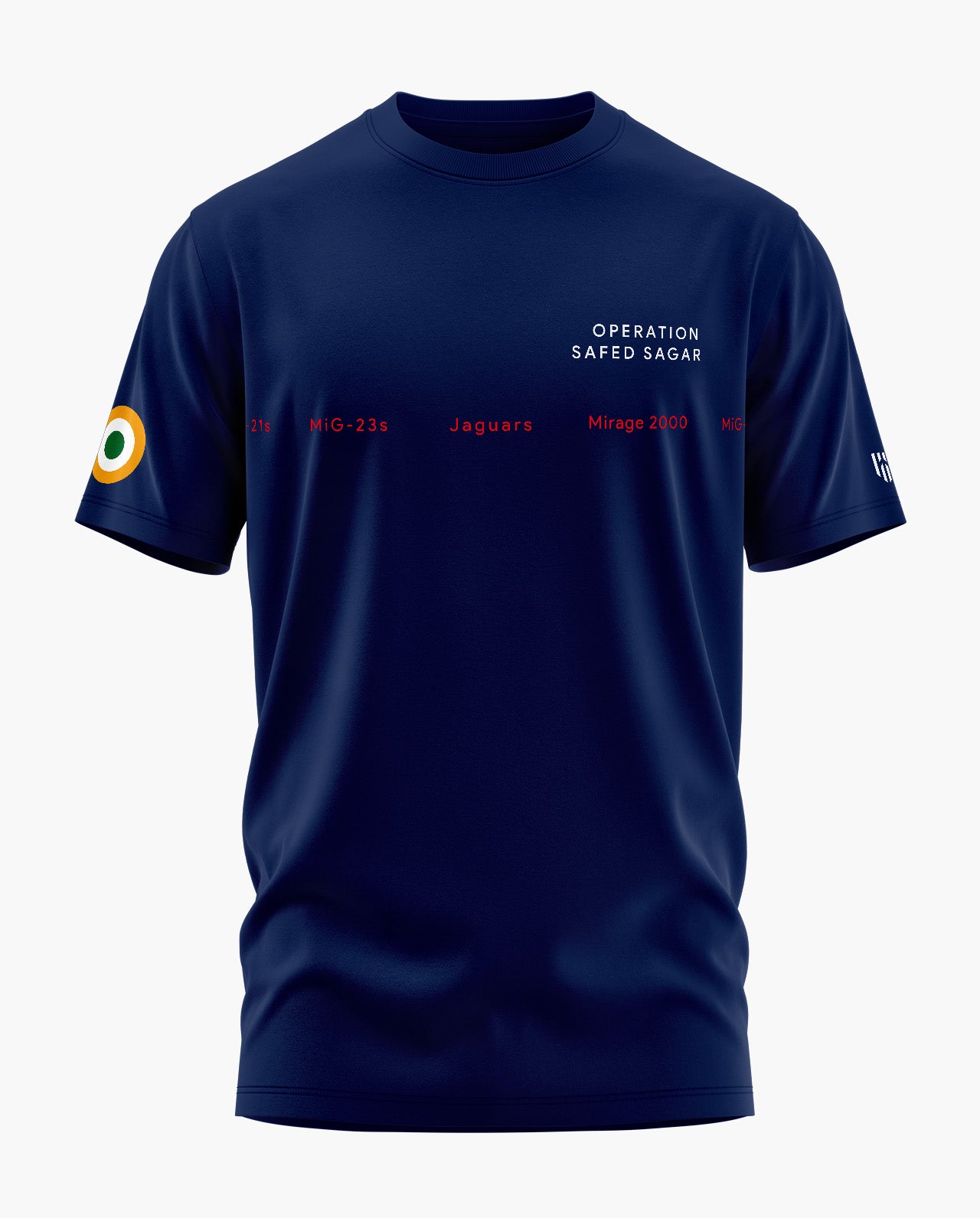 OP.Safed Sagar Aircraft Signature LuxeSoft Cotton T-Shirt