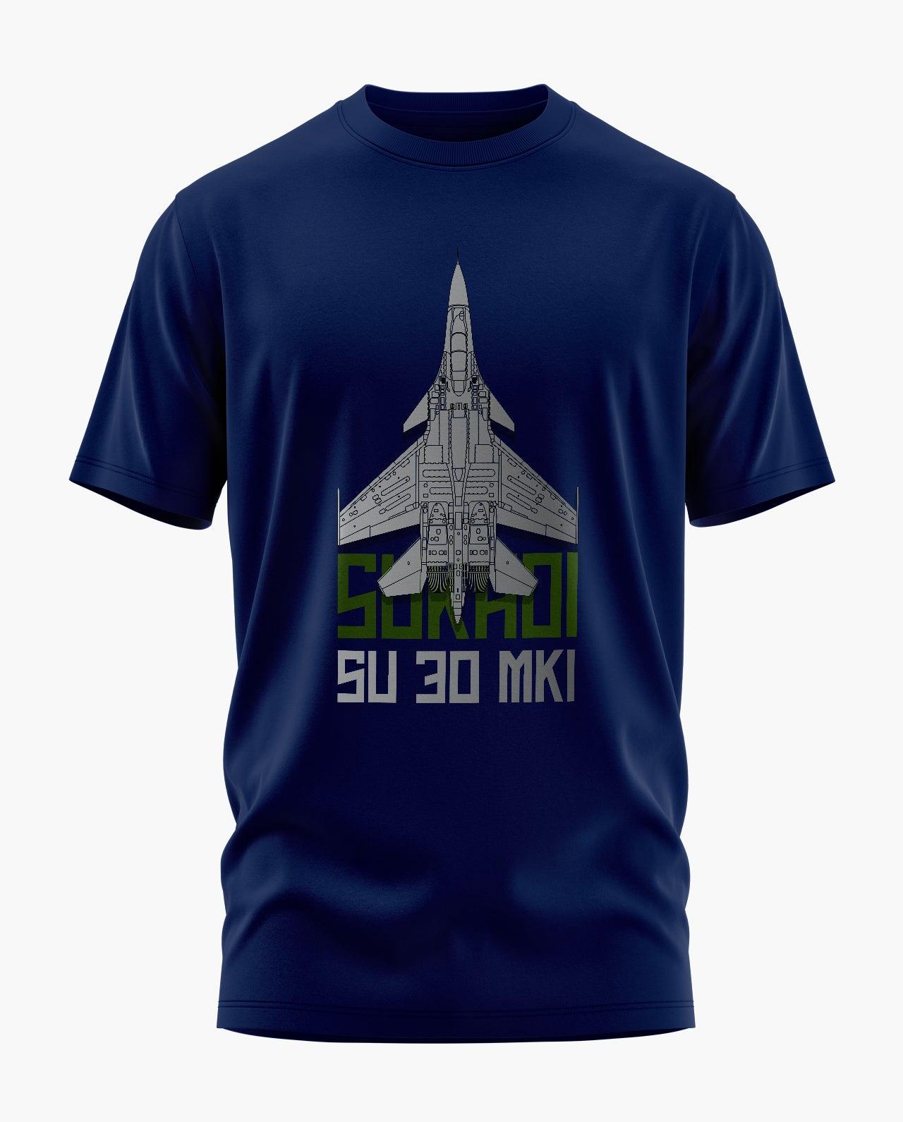 Sukhoi Su-30 MKI Signature LuxeSoft Cotton T-Shirt - CS
