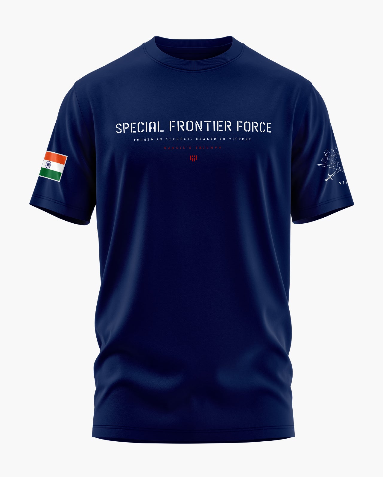 SFF Kargil Triumph Signature LuxeSoft Cotton T-Shirt