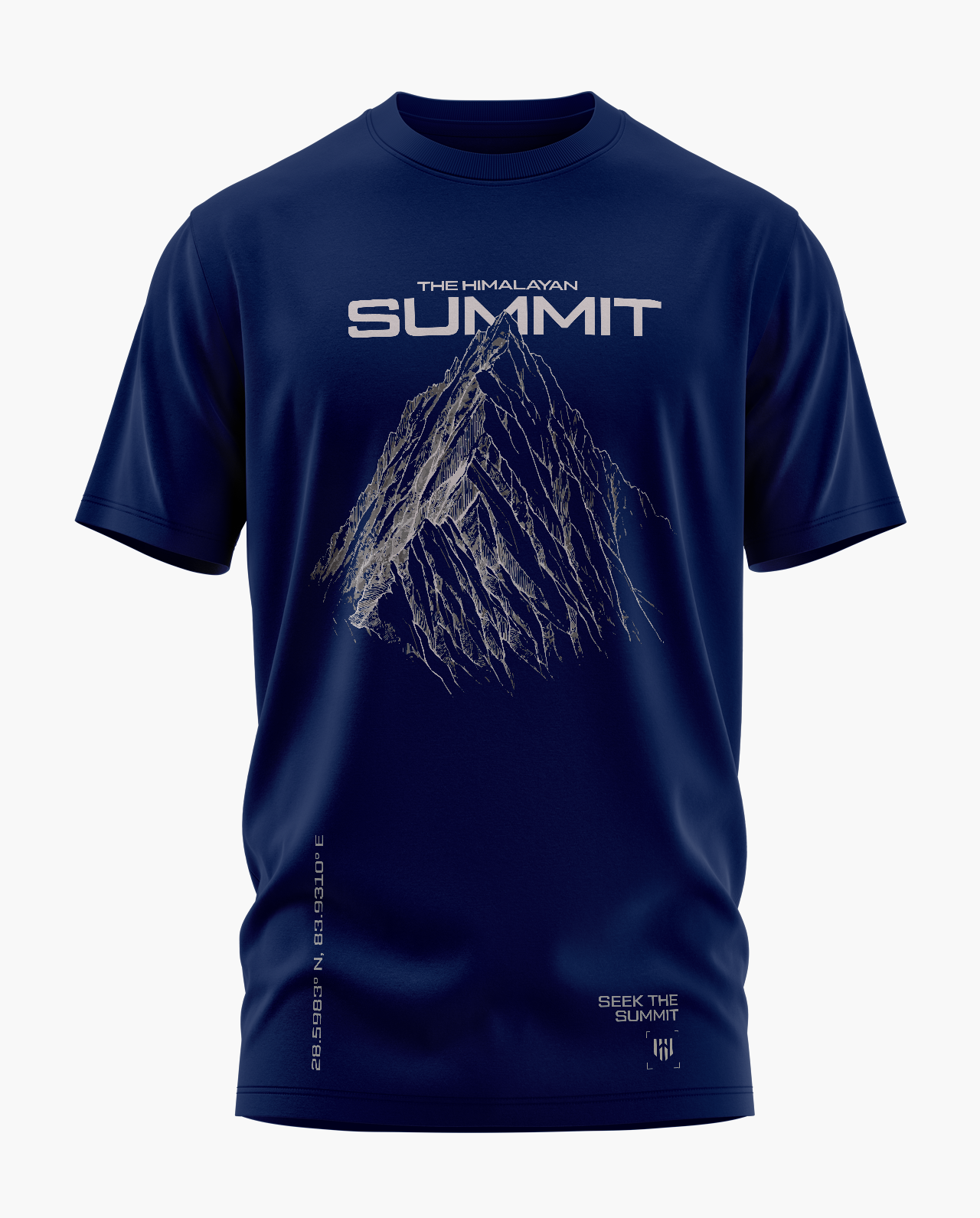 THE HIMALYAN SUMMIT Signature LuxeSoft Cotton T-Shirt - CS