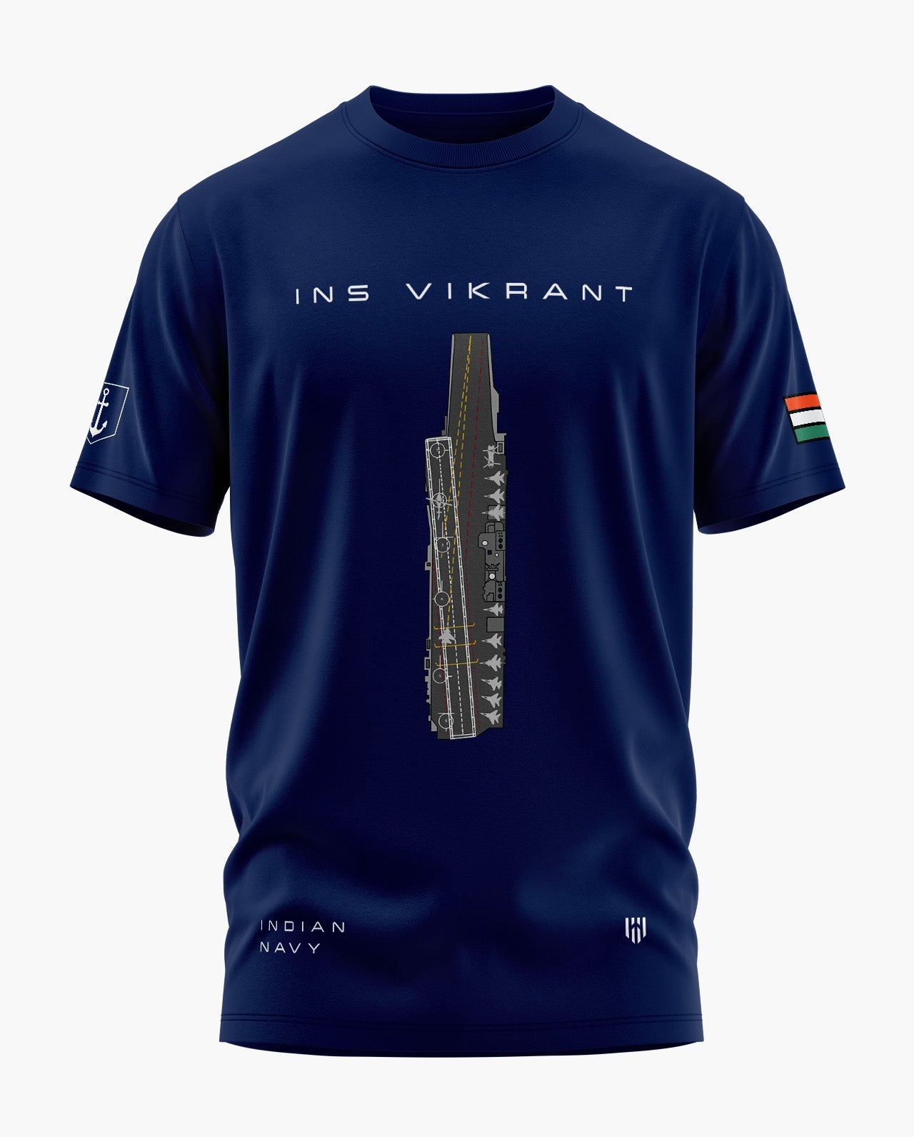 INS VIKRANT SUPREMACY Signature LuxeSoft Cotton T-Shirt - CS