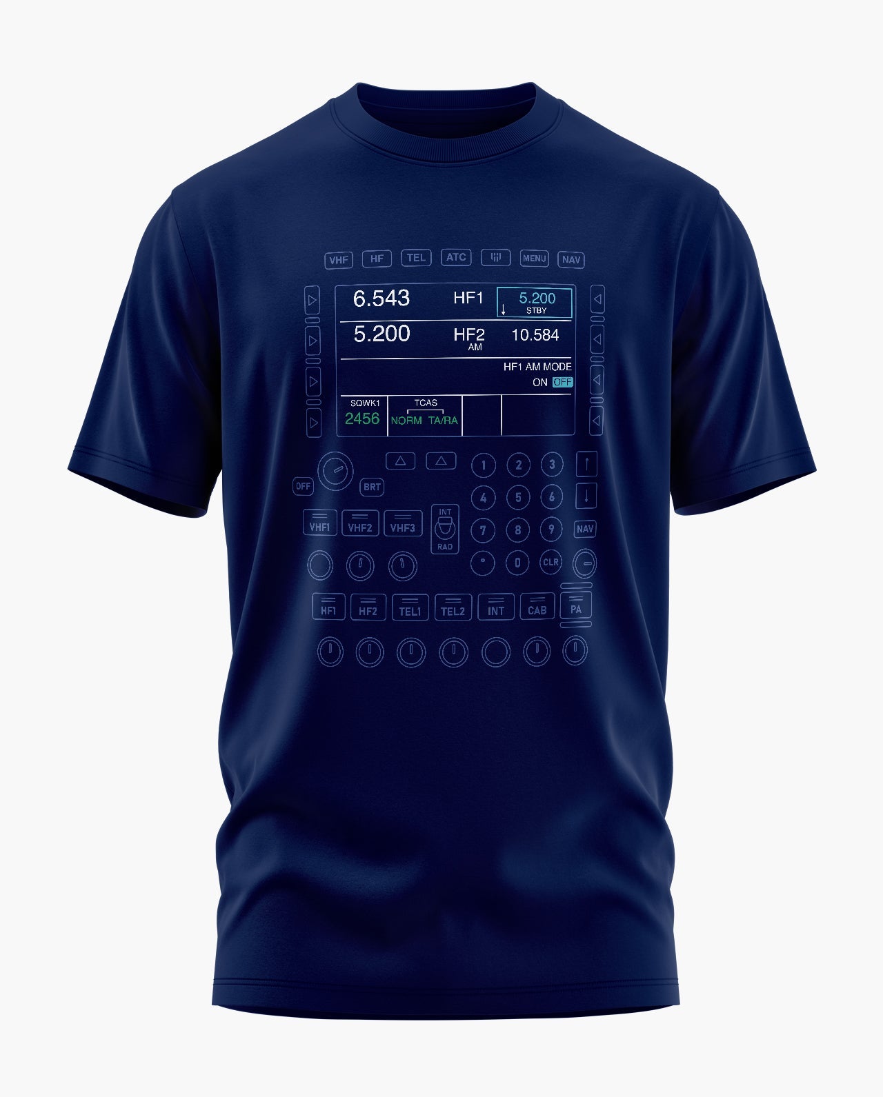 TRANSPONDER AVGEEK Signature LuxeSoft Cotton T-Shirt