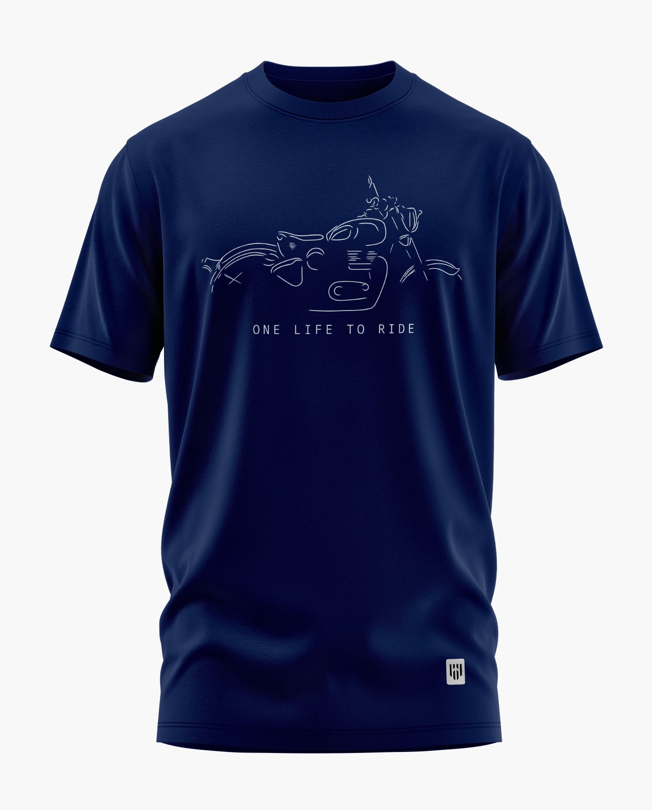ONE LIFE TO RIDE Signature LuxeSoft Cotton T-Shirt