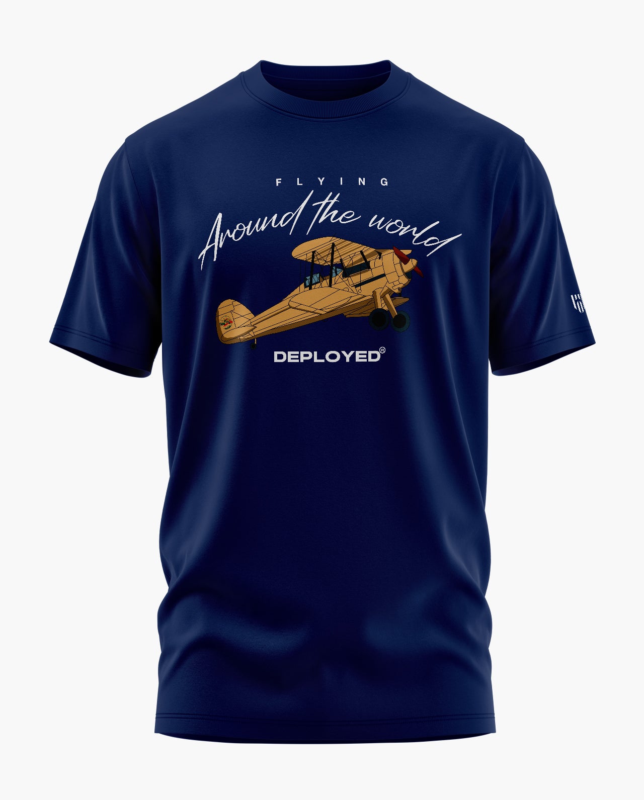 Flying Around The World Signature LuxeSoft Cotton T-Shirt
