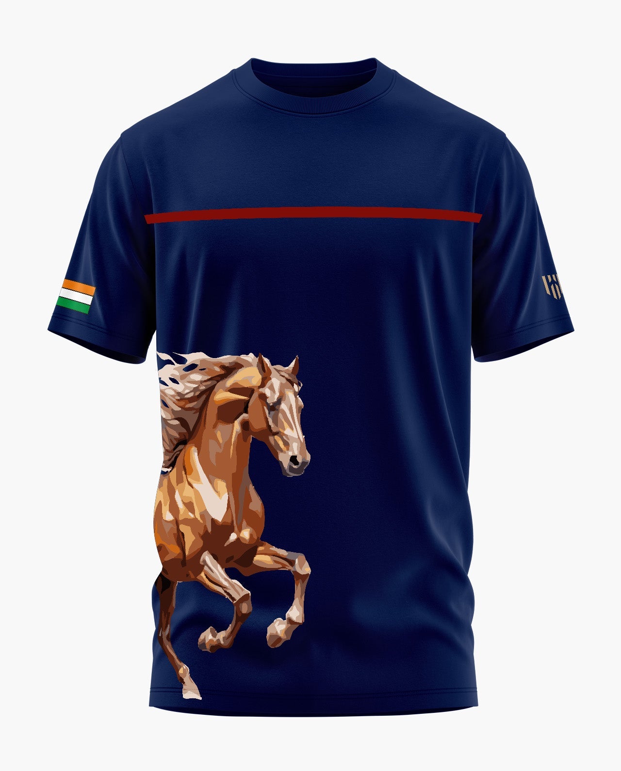THE POONA HORSE Signature LuxeSoft Cotton T-Shirt - CS