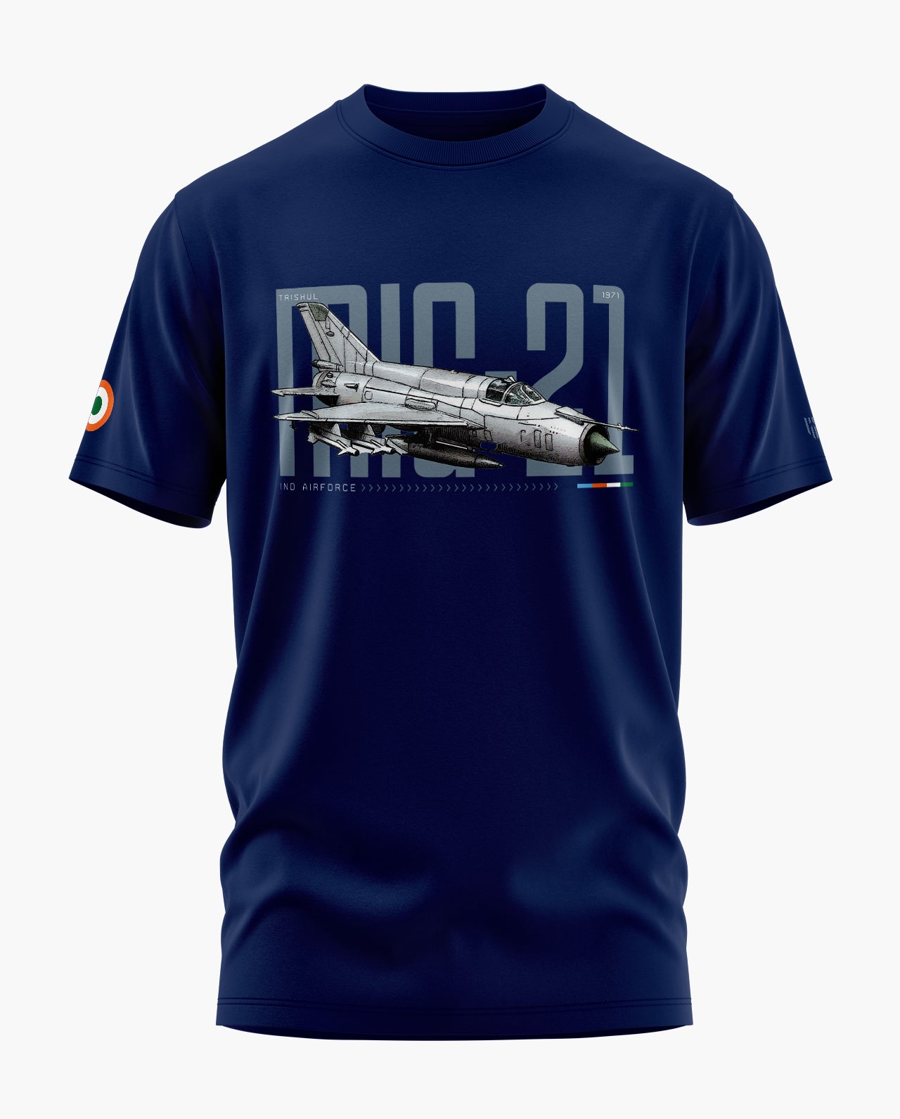 MIG-21 Trishul Signature LuxeSoft Cotton T-Shirt