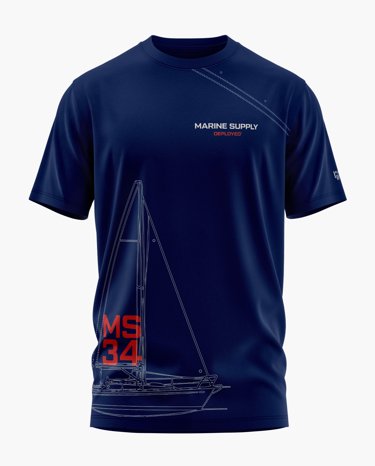 Marine Supply Signature LuxeSoft Cotton T-Shirt