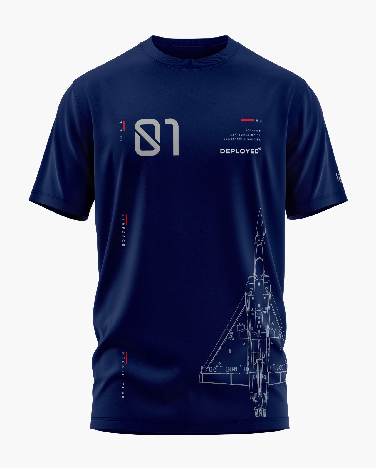 IAF 01 Tactical Signature LuxeSoft Cotton T-Shirt