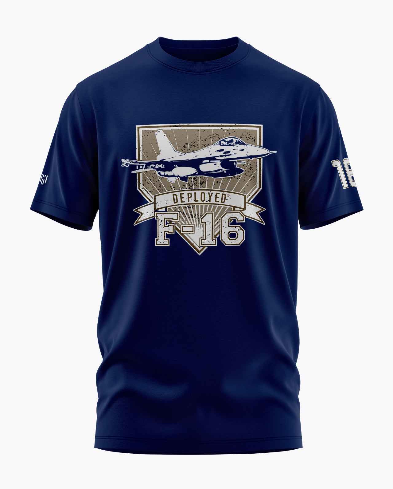 F-16 Falcon Vintage Signature LuxeSoft Cotton T-Shirt