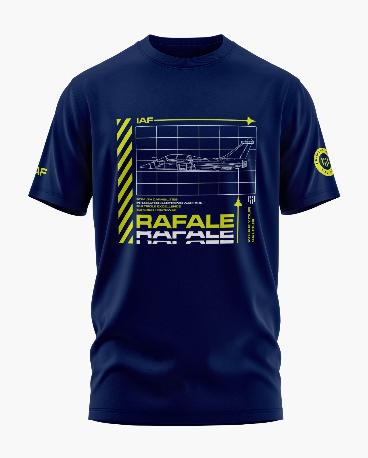 Rafale Stealth Signature LuxeSoft Cotton T-Shirt