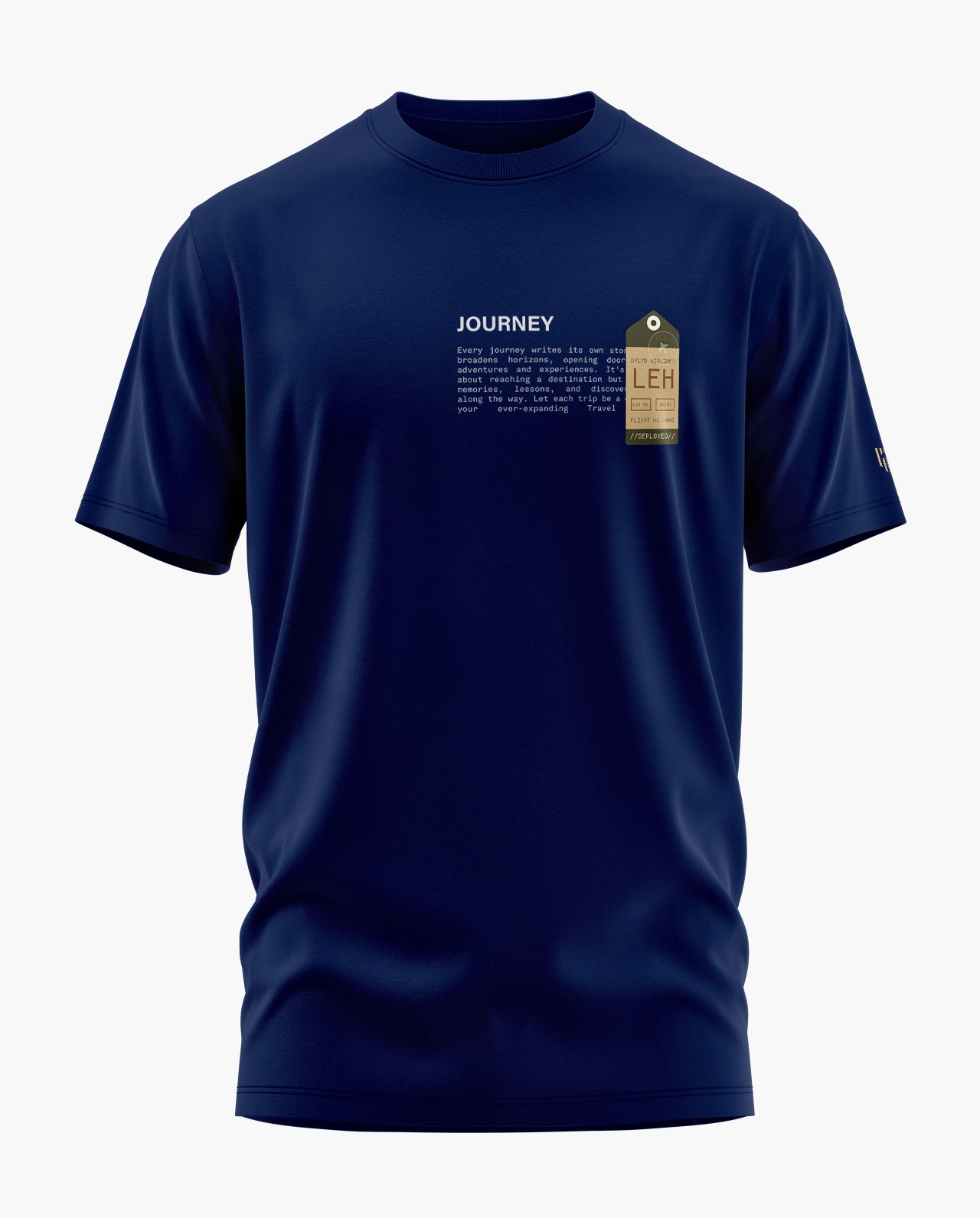 Journey Stamp Signature LuxeSoft Cotton T-Shirt