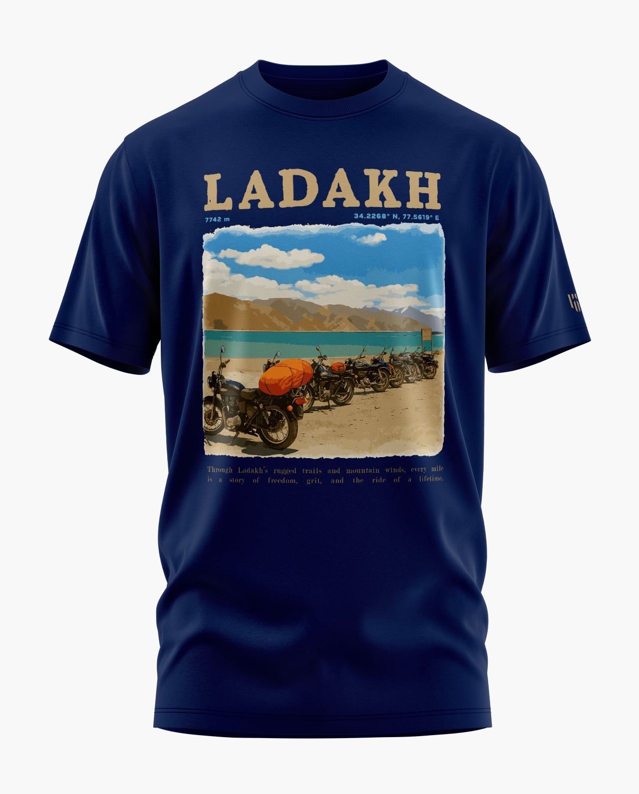 Ladakh Trails Signature LuxeSoft Cotton T-Shirt - CS