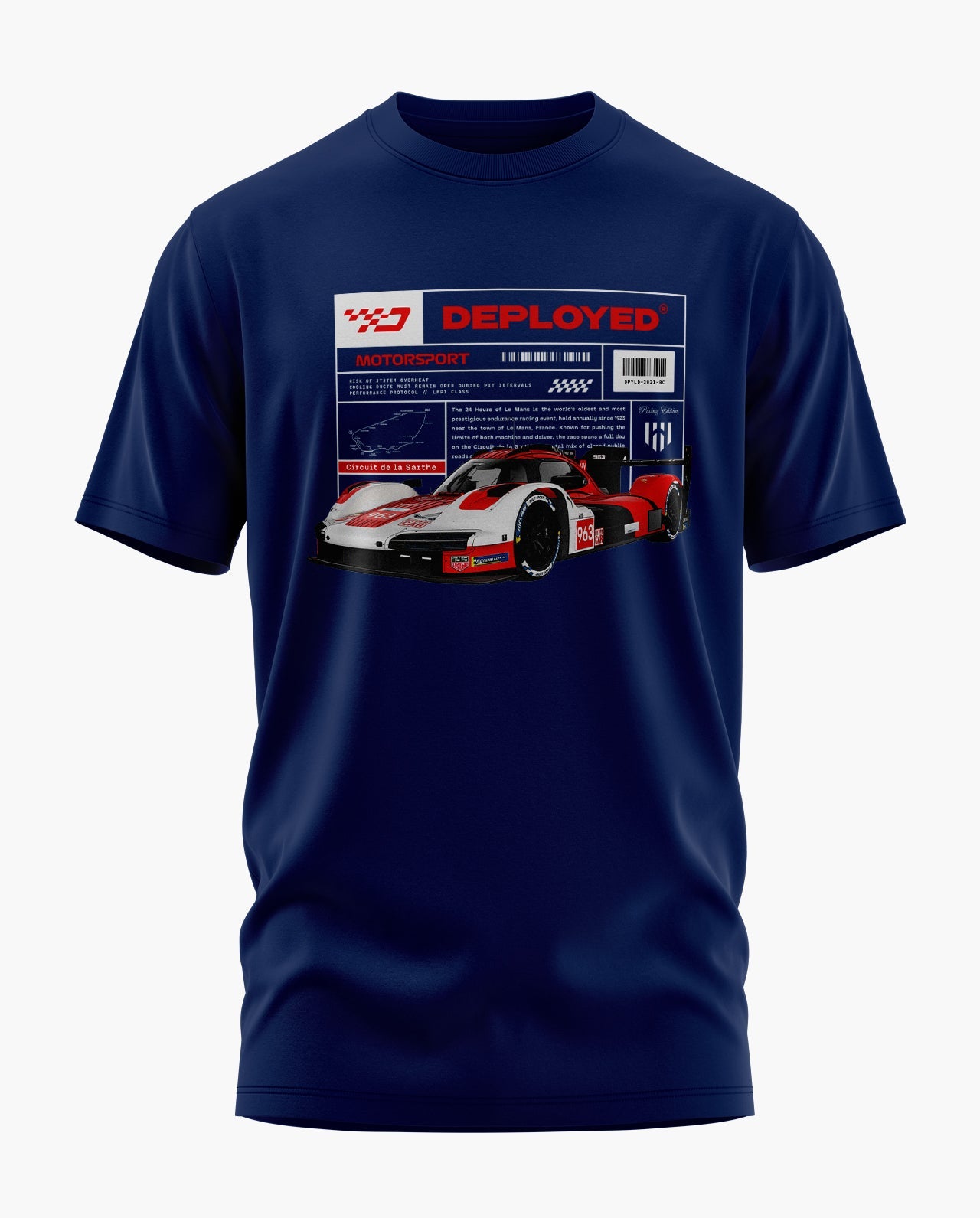 Deployed Le Mans Signature LuxeSoft Cotton T-Shirt - CS