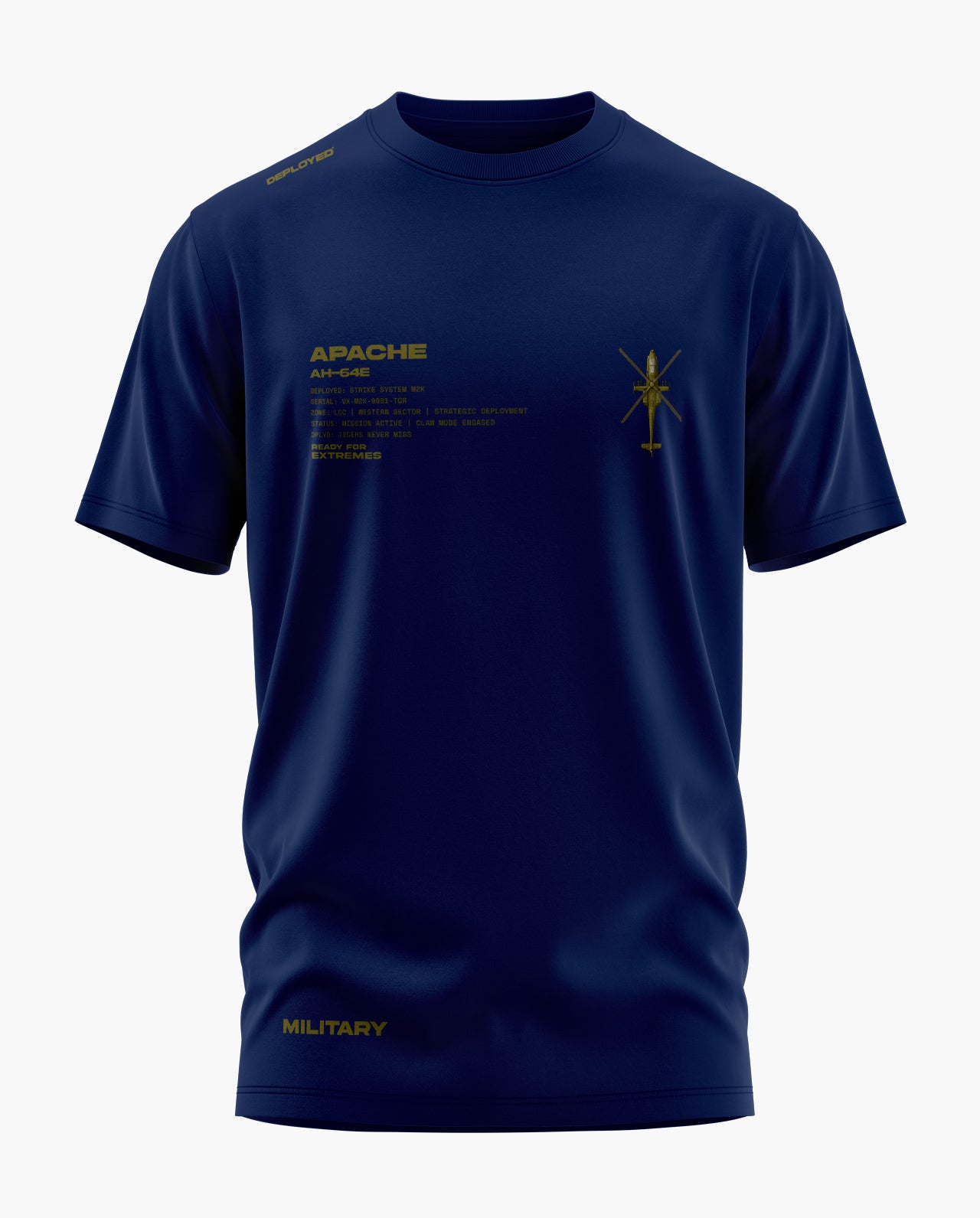 Apache Extreme Ops Signature LuxeSoft Cotton T-Shirt