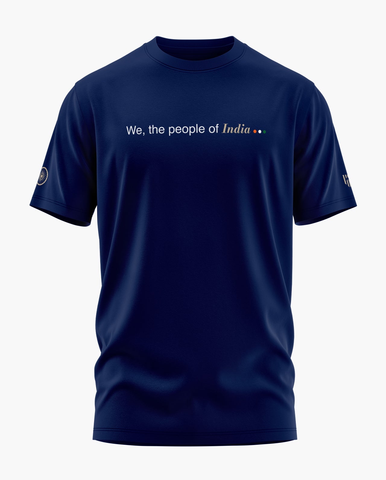 We the people of India Signature LuxeSoft Cotton T-Shirt - CS
