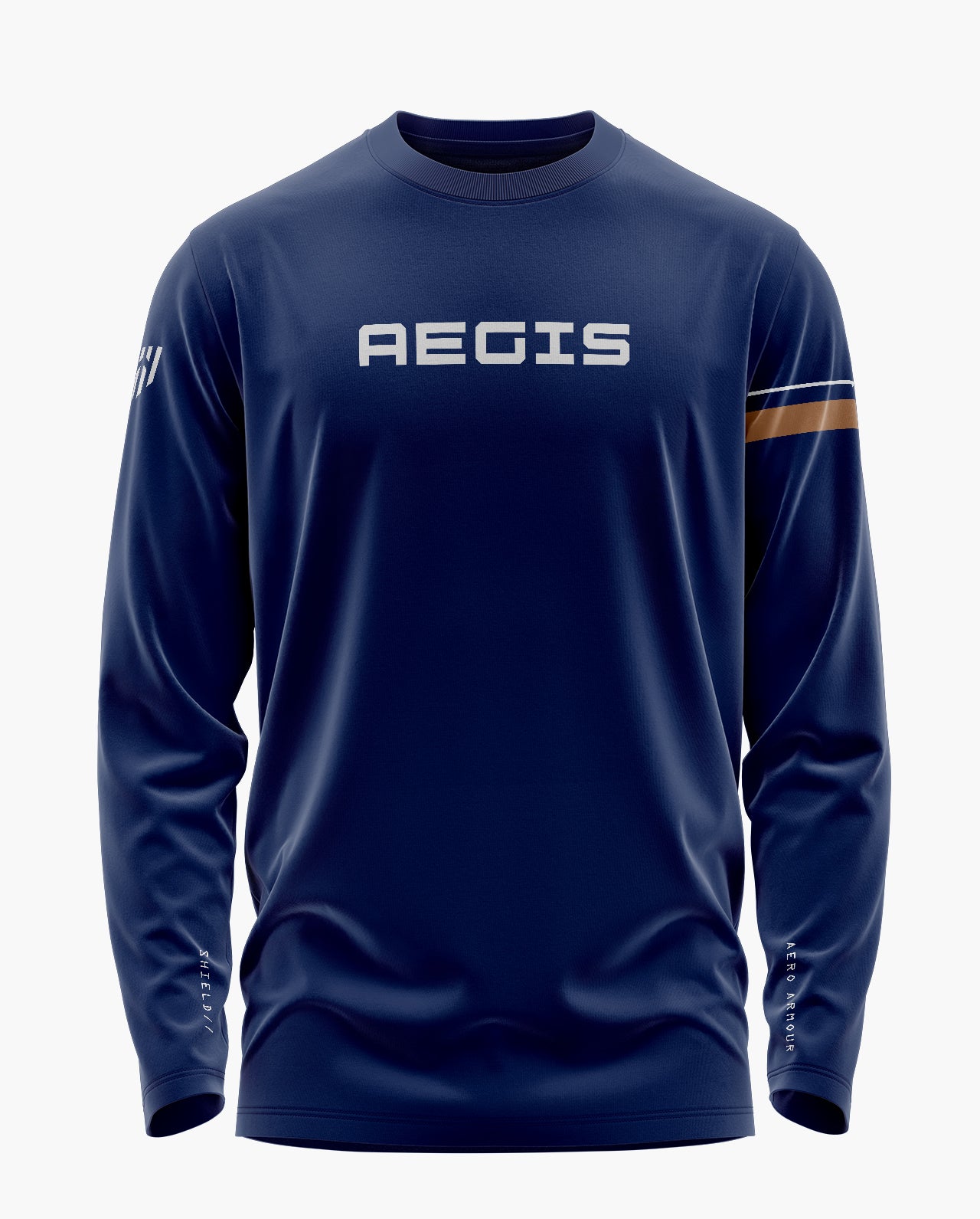 Aegis Shield Signature Luxesoft Cotton Full Sleeve T-Shirt