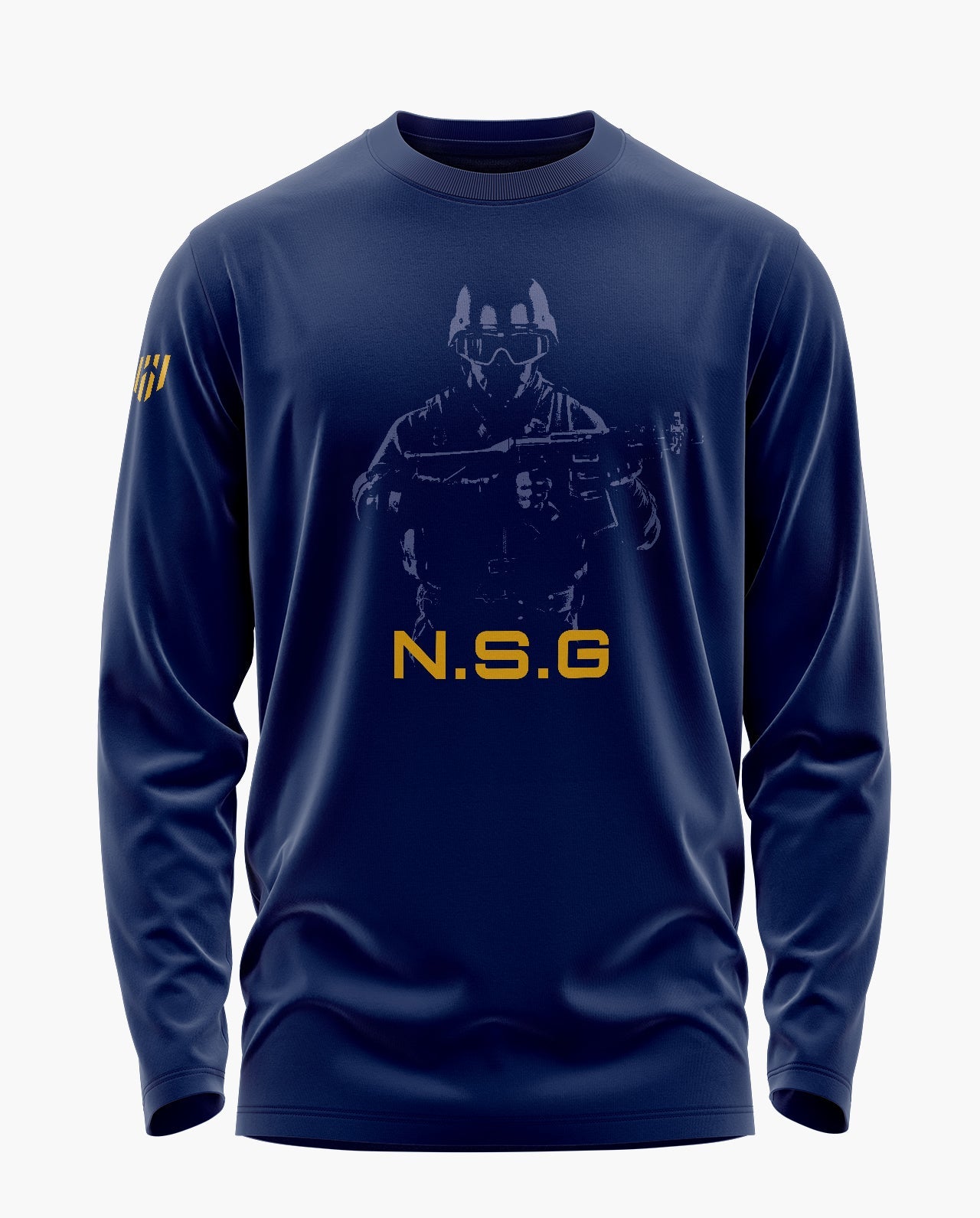 Nsg Elite Signature Luxesoft Cotton Full Sleeve T-Shirt - CS