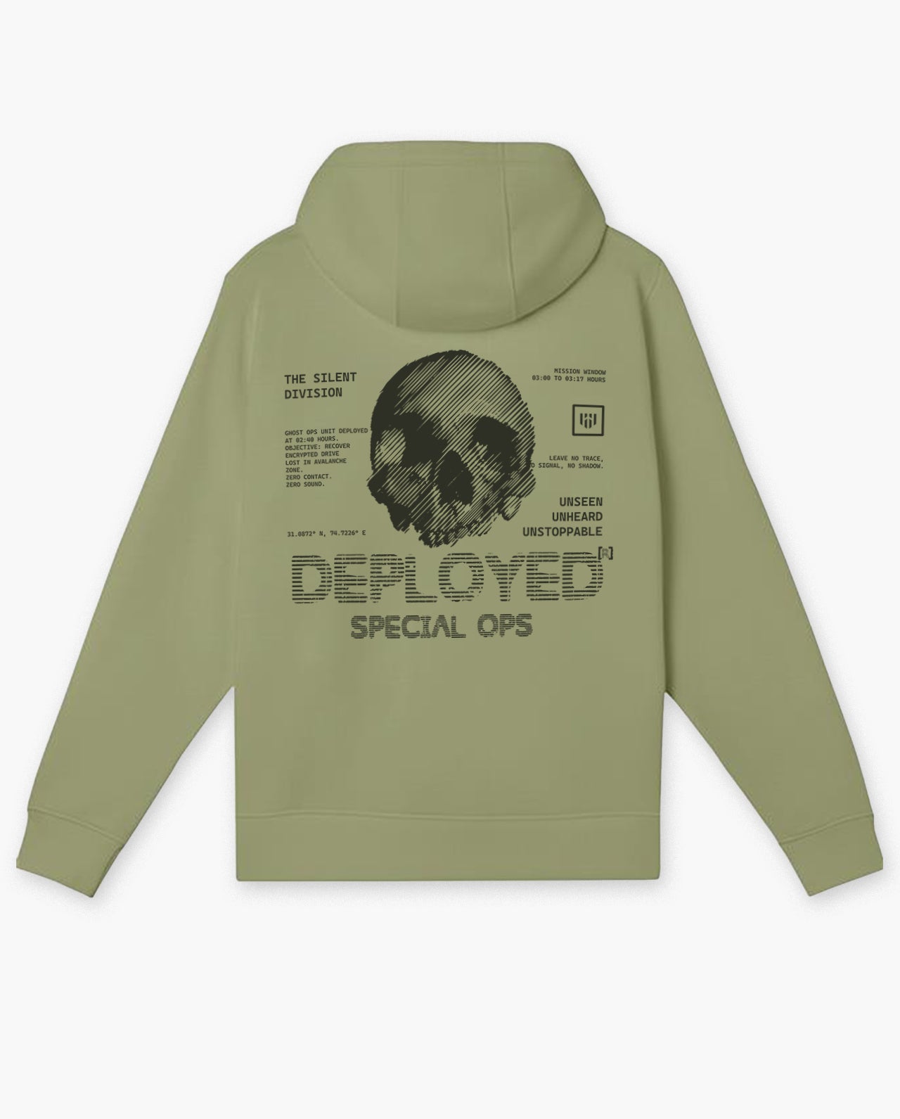 Deployed Special Ops-X Zipper Hoodie