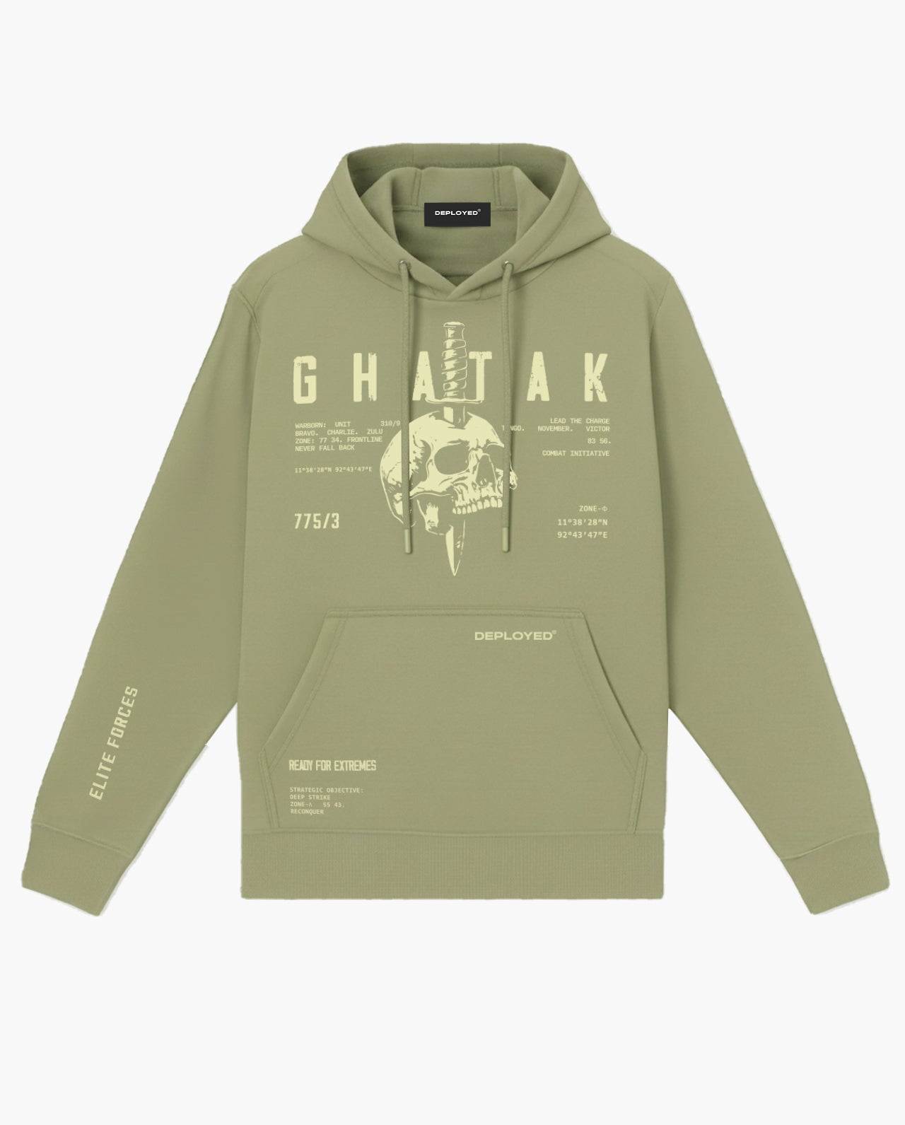 Ghatak Comando 2.0 Snow Soft Premium Hoodie