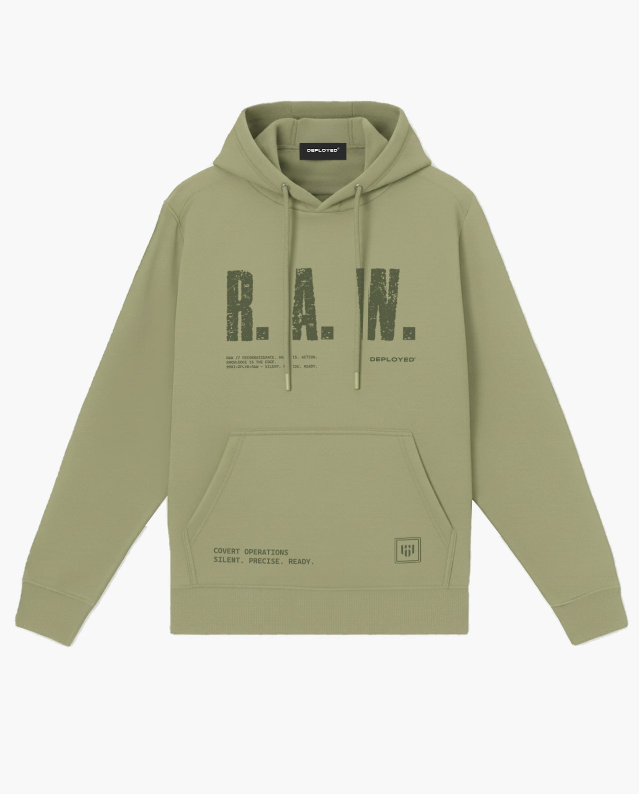 R.A.W. Deployed Snow Soft Premium Hoodie