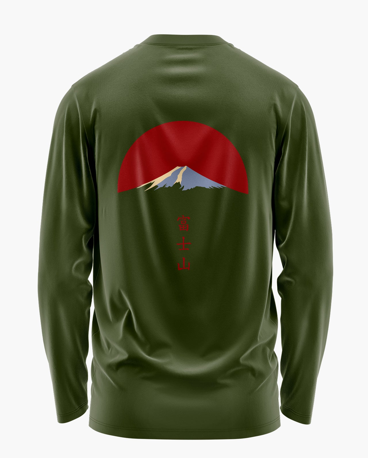 Fuji Mountain Signature Luxesoft Cotton Full Sleeve T-Shirt