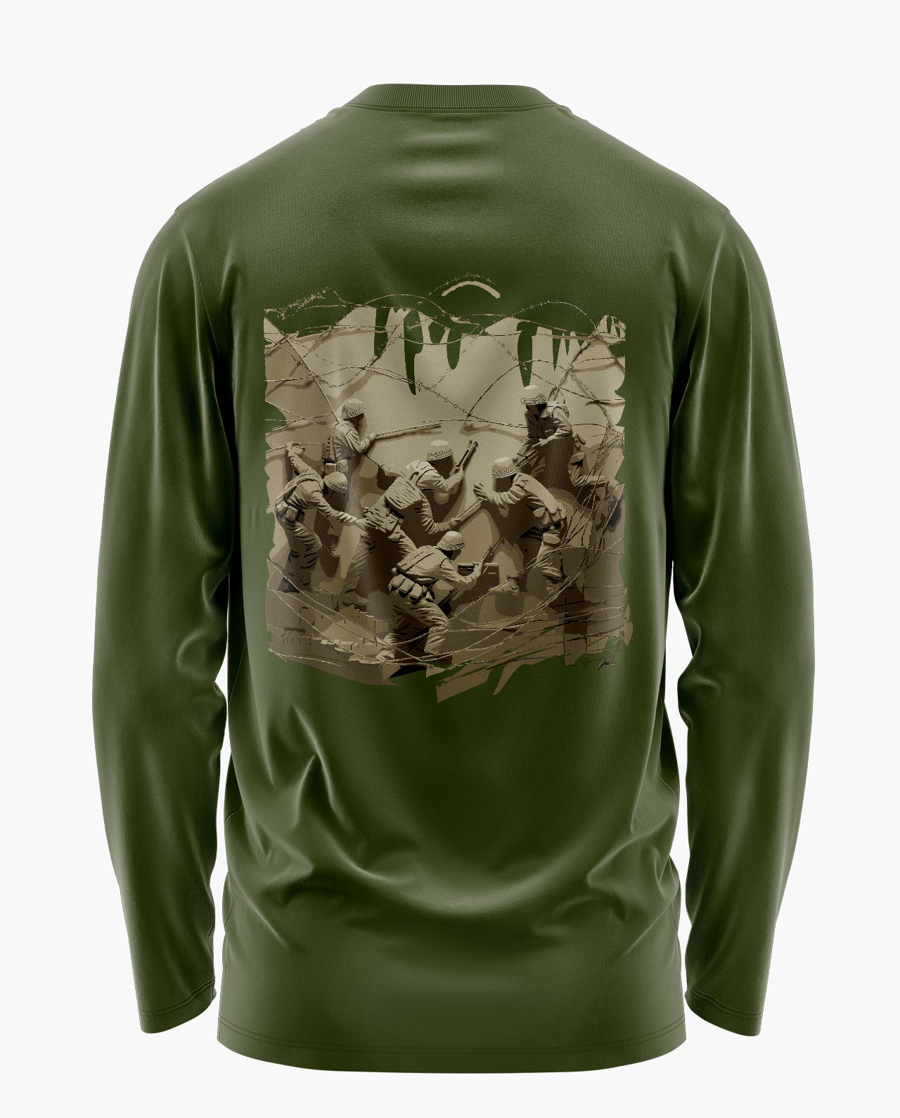 Divide Signature Luxesoft Cotton Full Sleeve T-Shirt